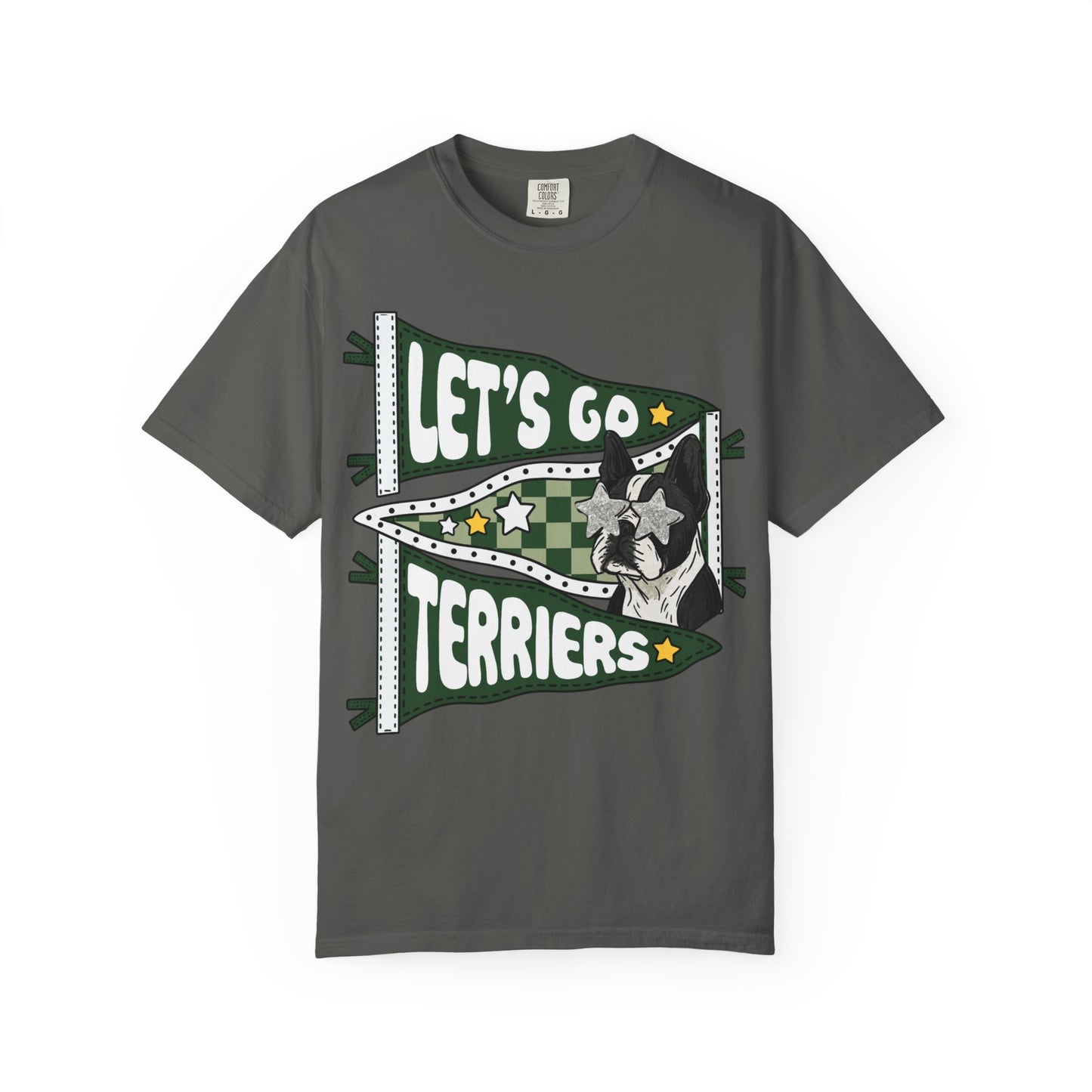 Pennant Flag Terriers Comfort Colors
