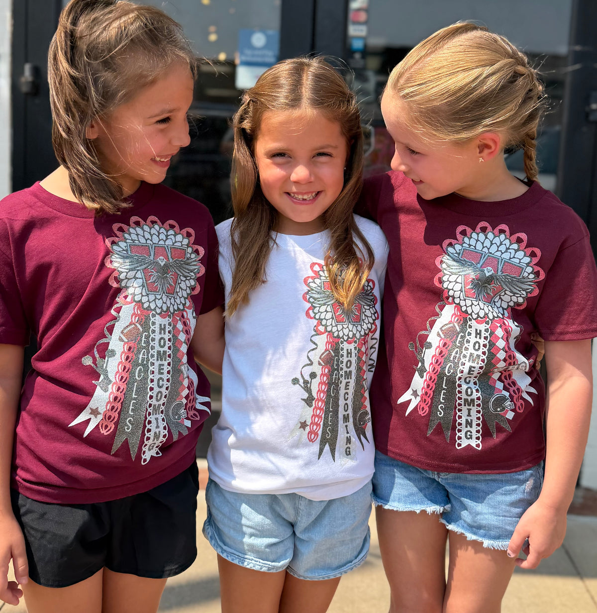 Weatherford glitter mum shirt