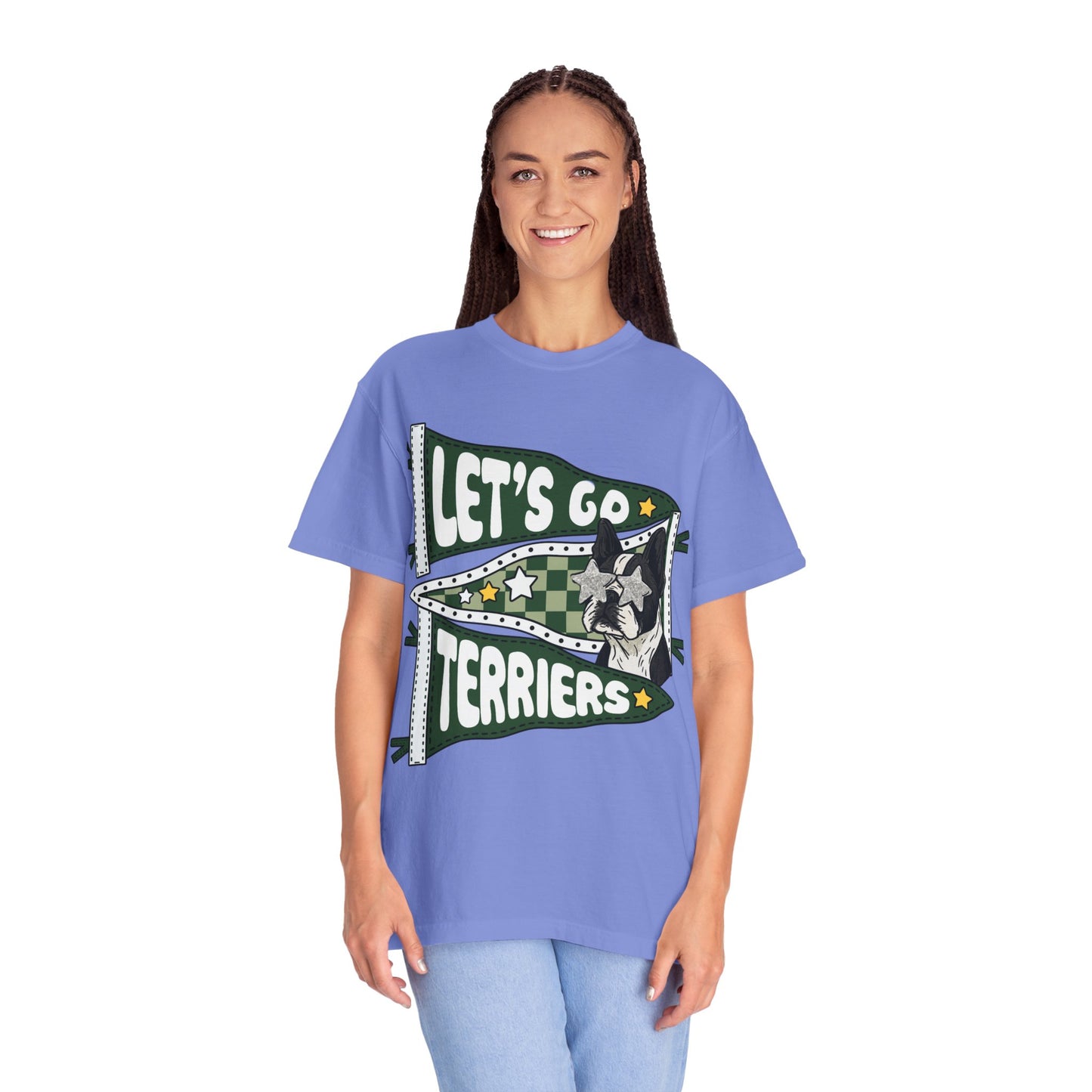 Pennant Flag Terriers Comfort Colors