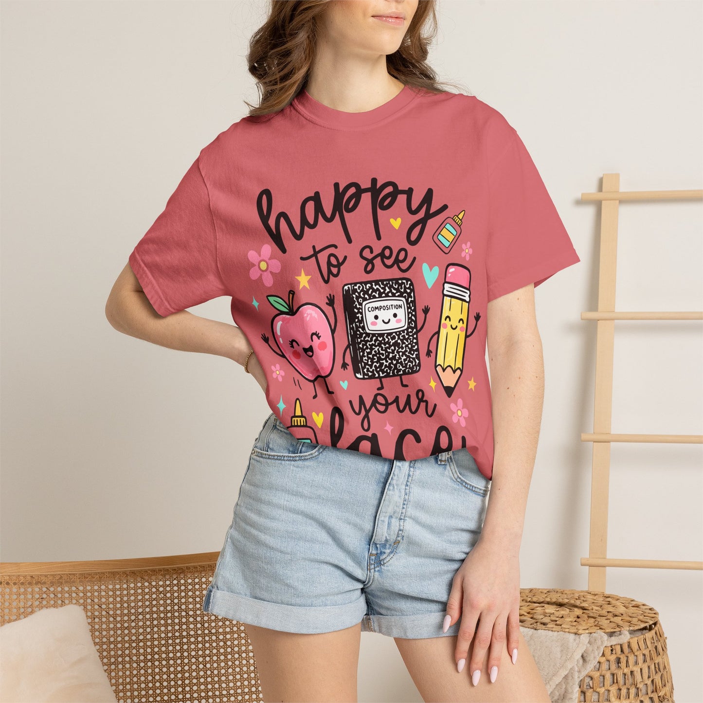 Happy to see your face version 2 comfort colors