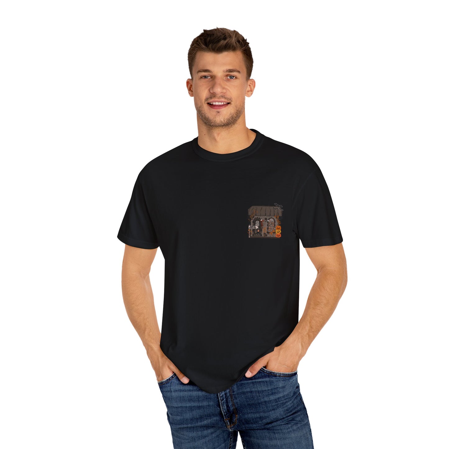 Take Me to a Haunted Bookstore Tee