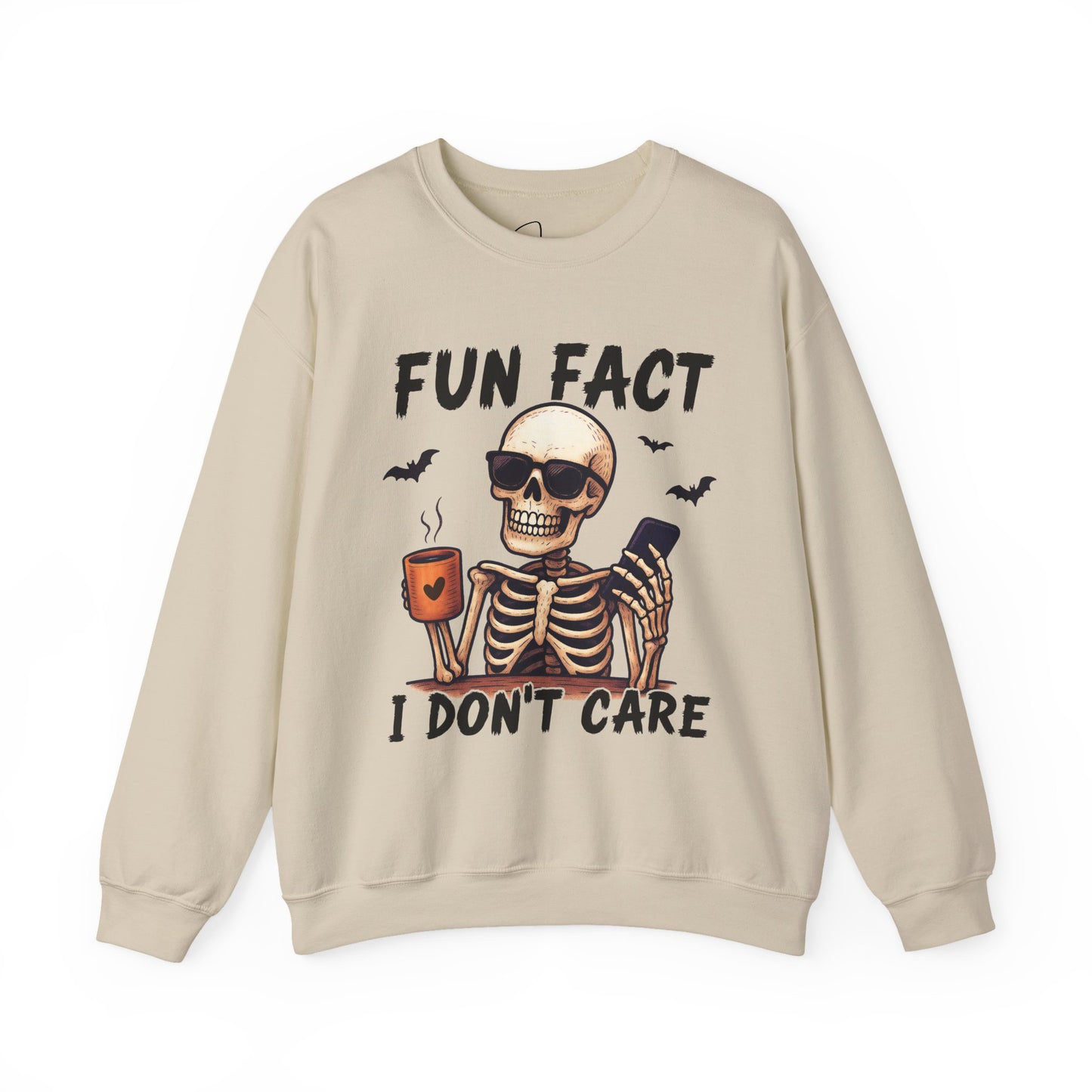 Fun Fact I Don’t Care Crewneck Sweatshirt