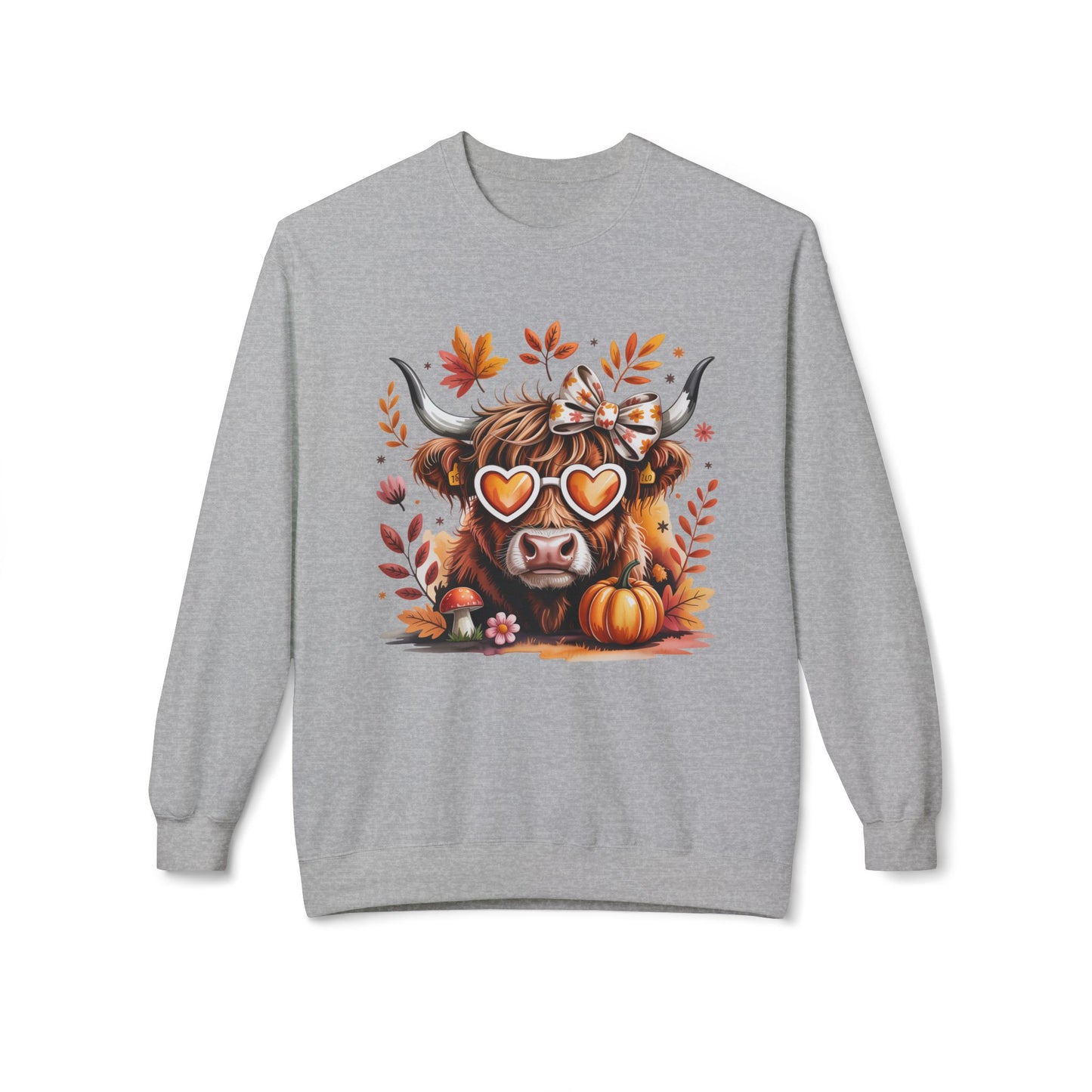 Fall highland cow Sweatshirt