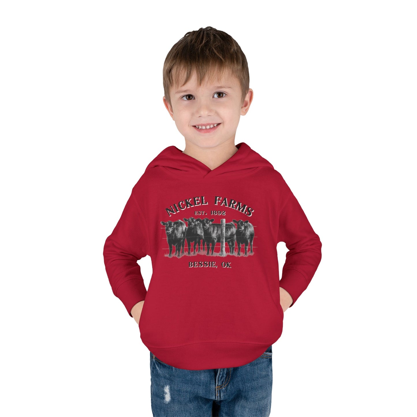 Toddler Pullover Fleece Hoodie Nickel Farms