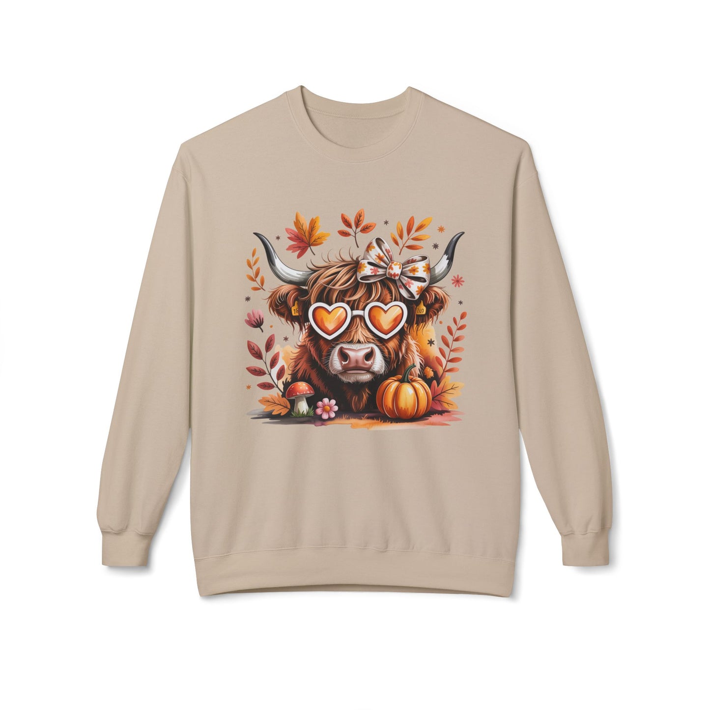 Fall highland cow Sweatshirt