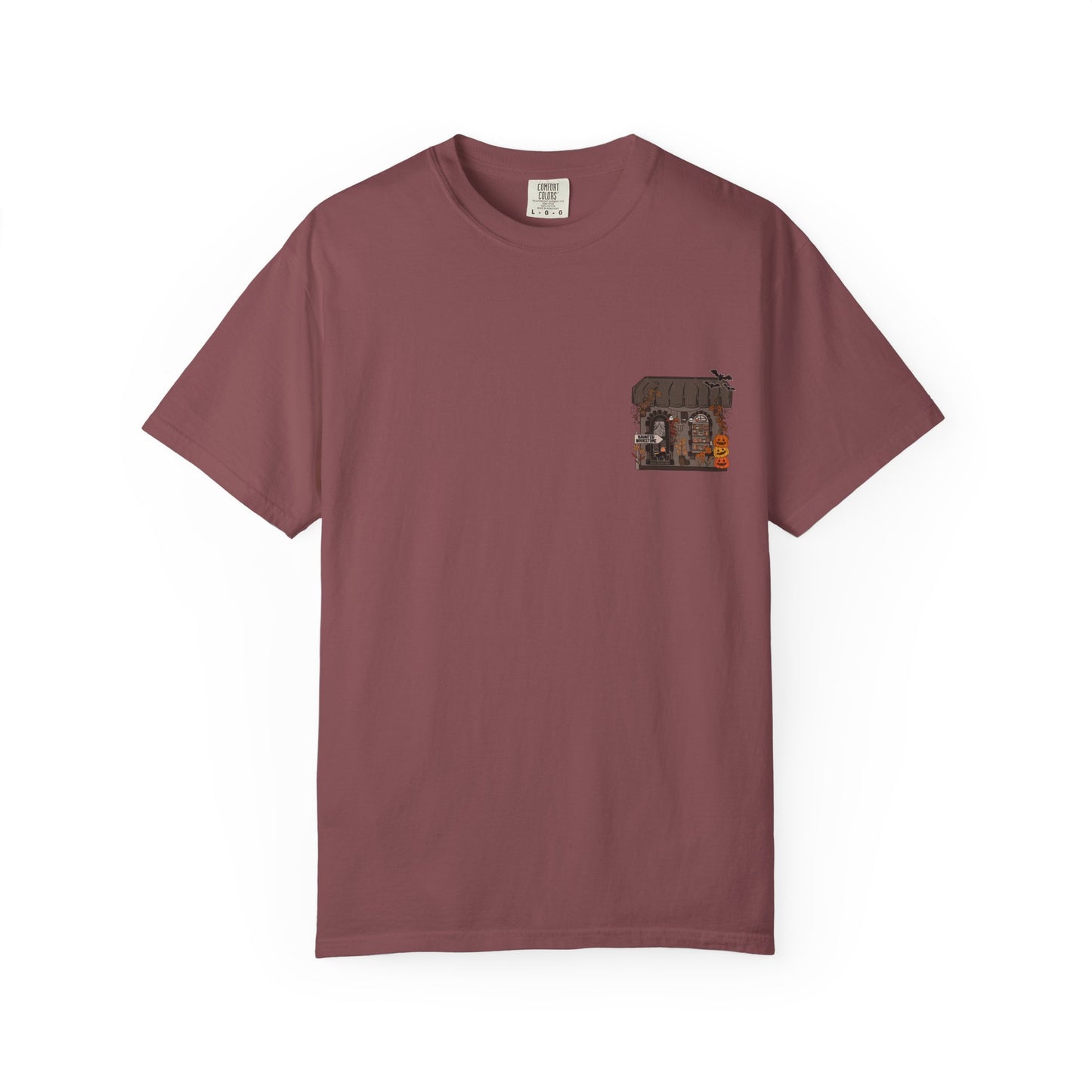 Take Me to a Haunted Bookstore Tee