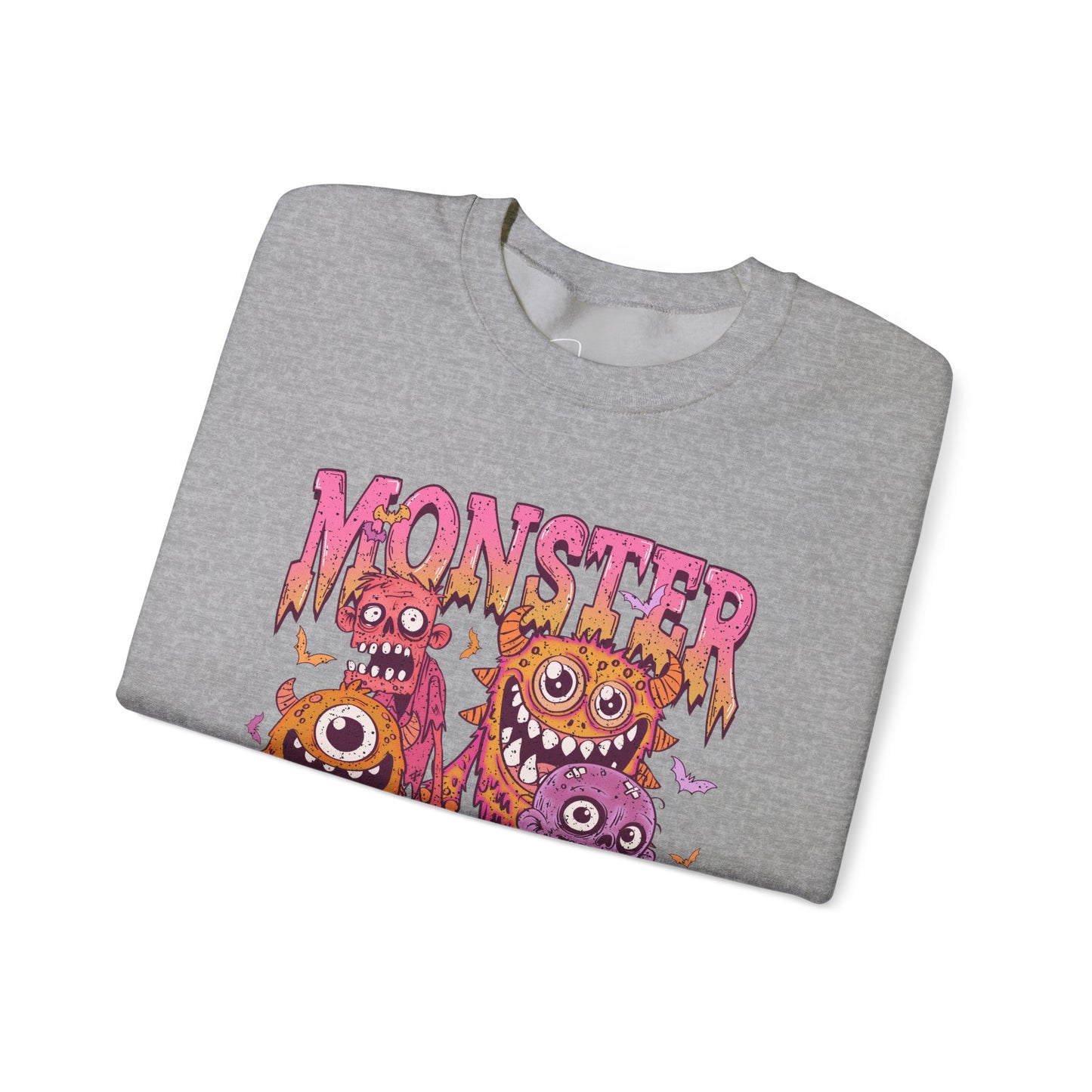 Monster Mash Pink Crewneck