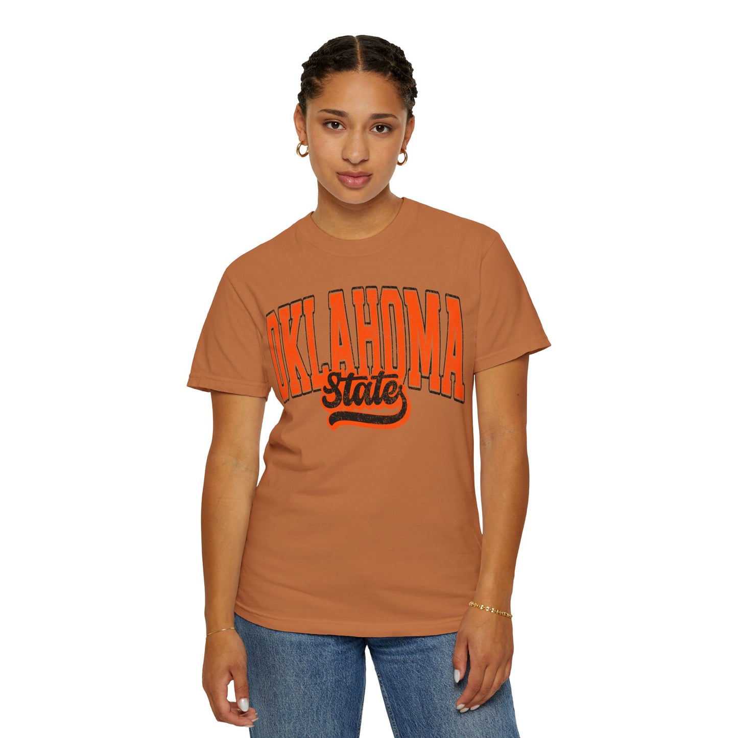 Retro comfort colors tee OKSTATE