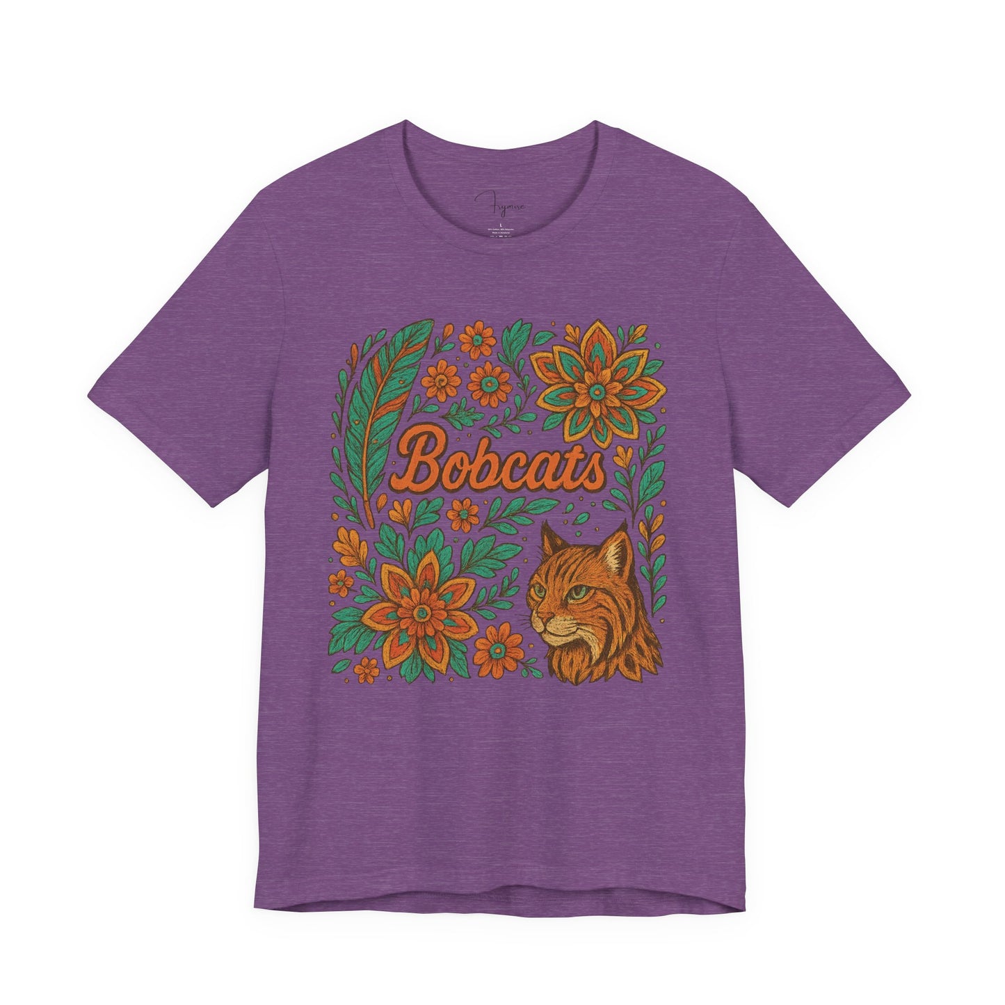 Boho Bobcats Bella Canvas