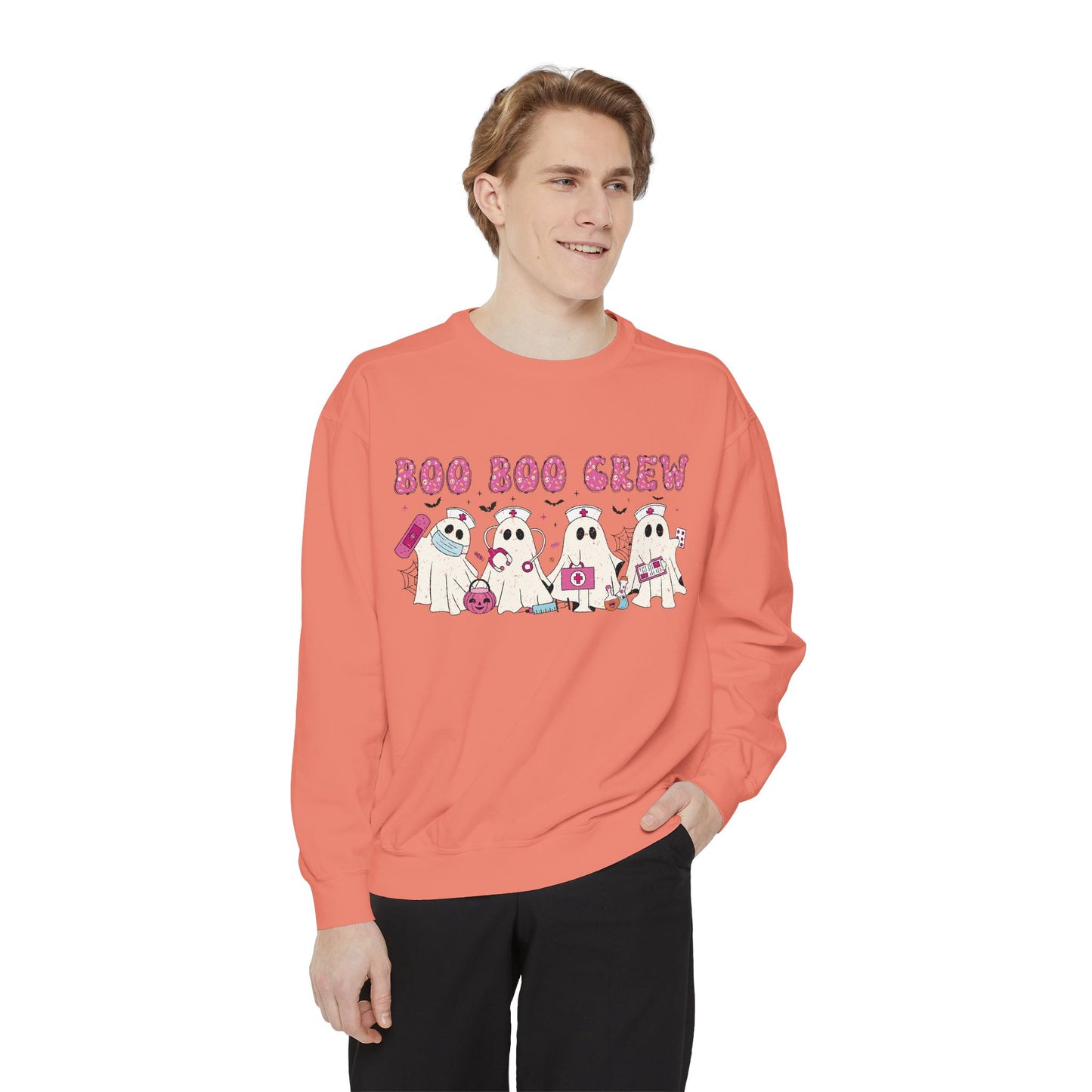 Boo Boo Crew Comfort Colors Sweatshirt