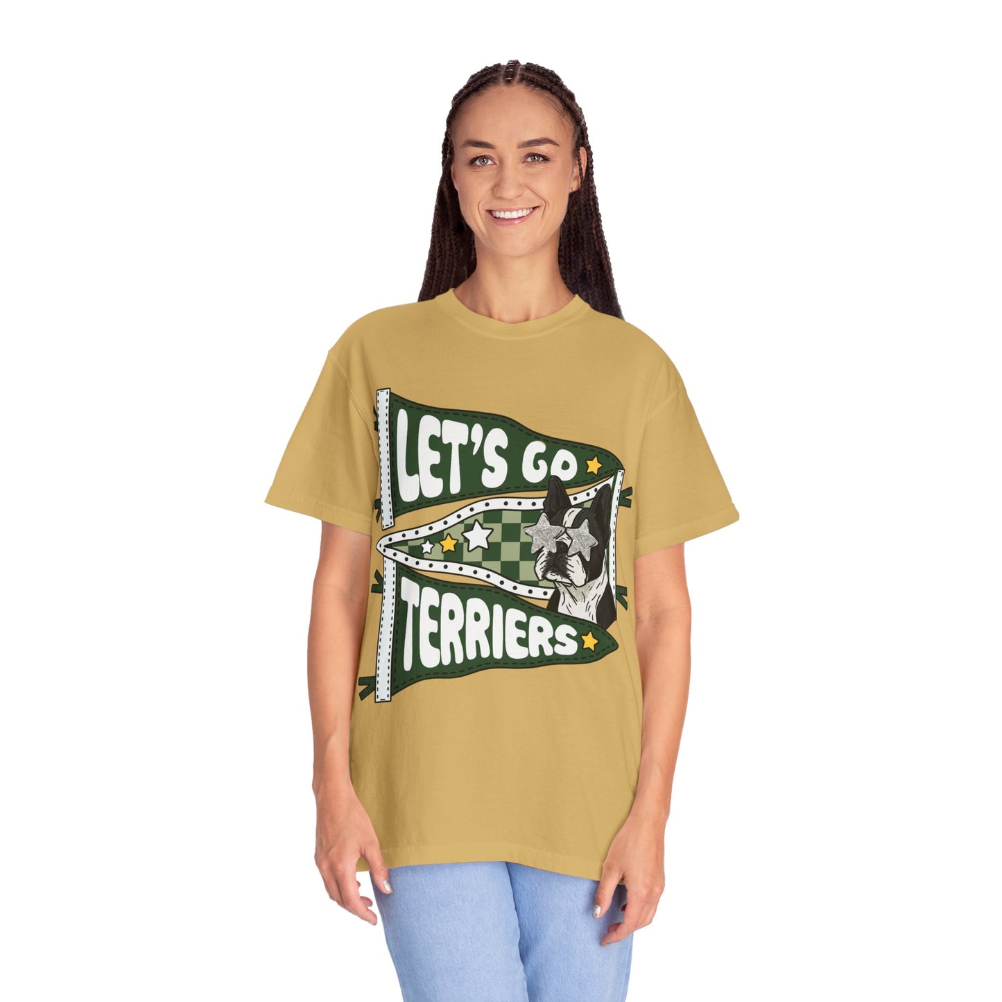 Pennant Flag Terriers Comfort Colors