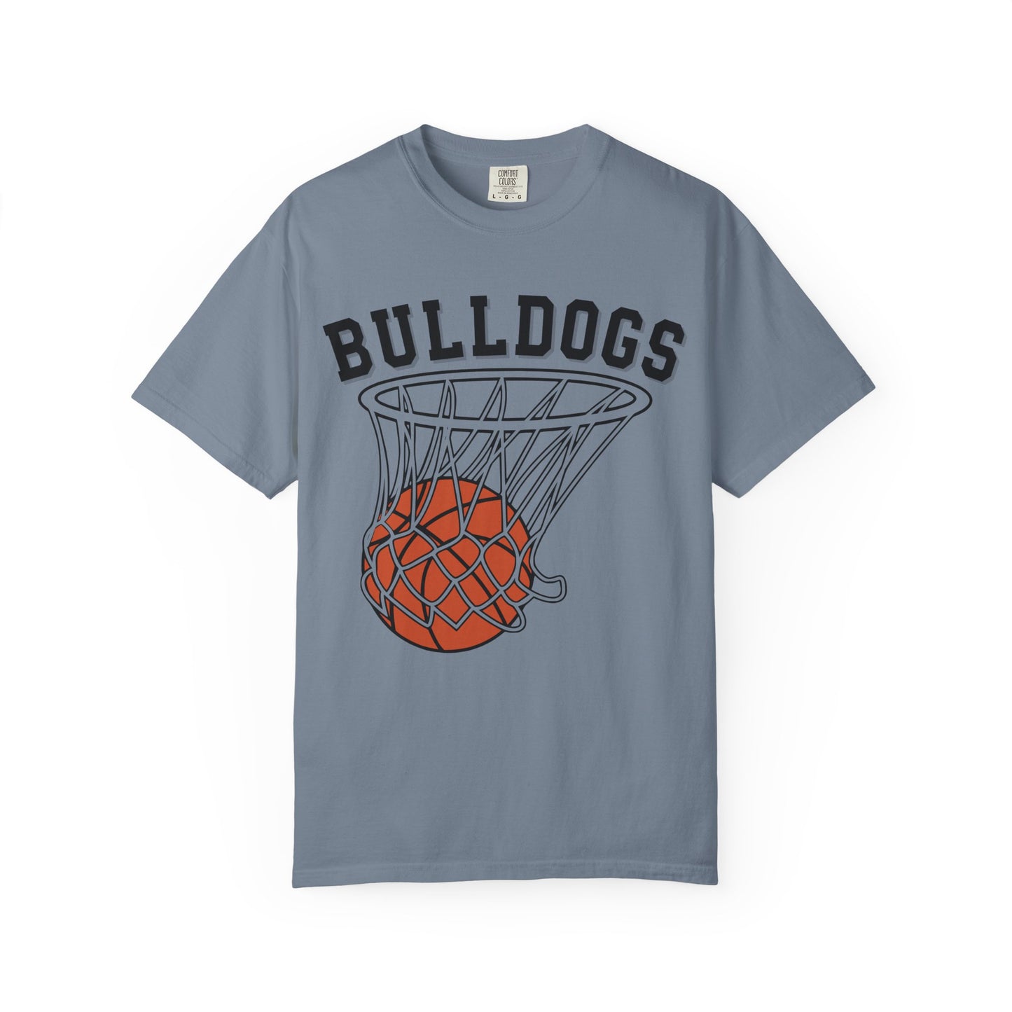 Bulldogs Basketball Comfort Colors Tee