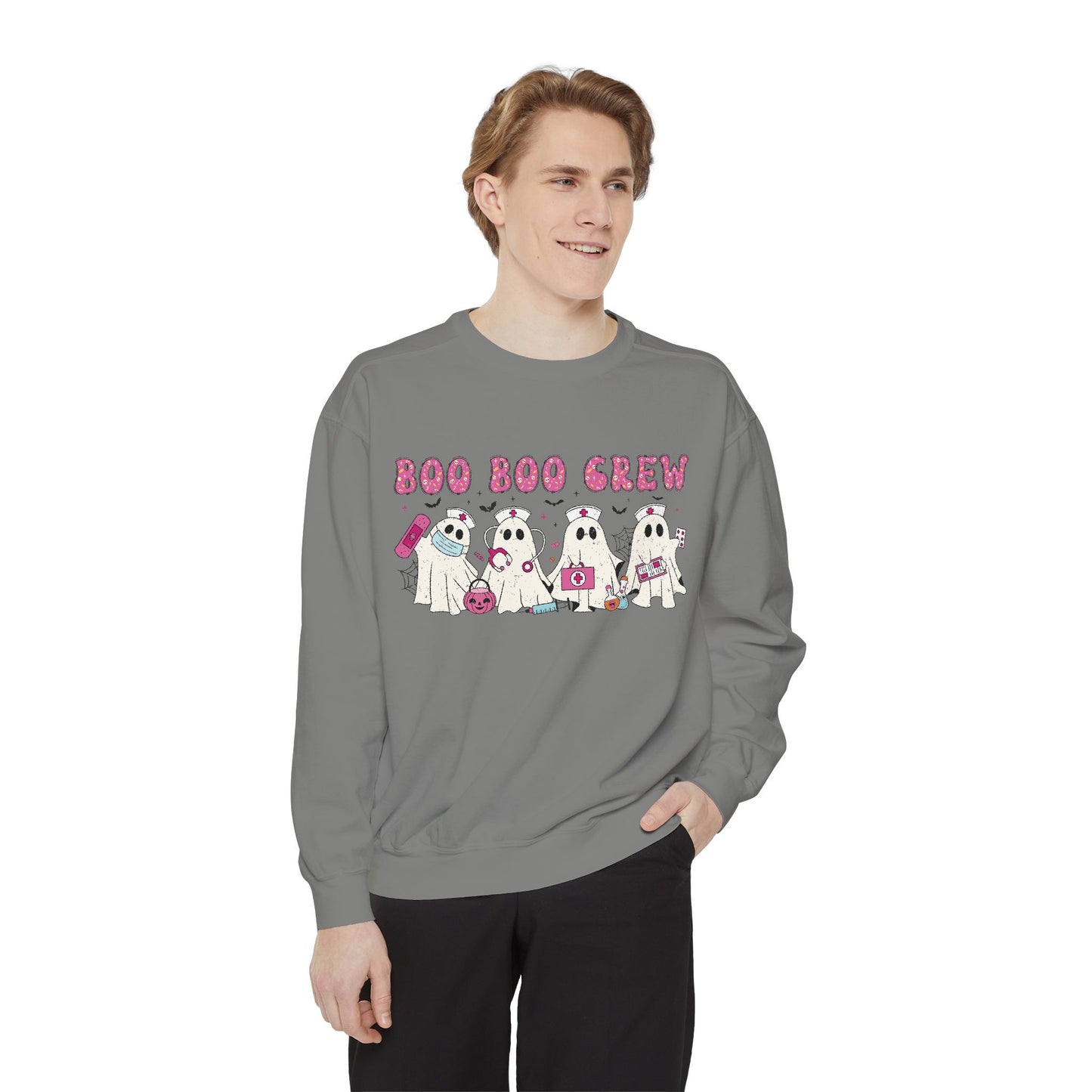 Boo Boo Crew Comfort Colors Sweatshirt