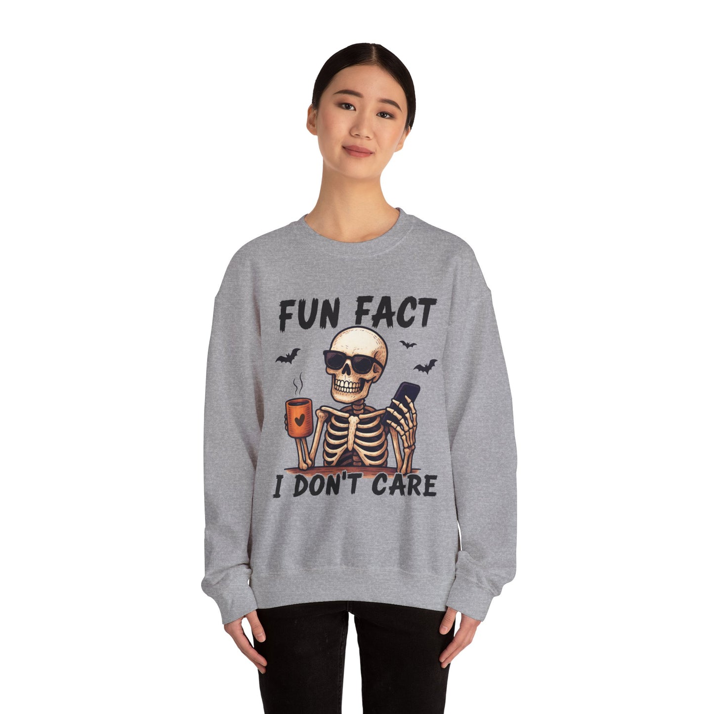 Fun Fact I Don’t Care Crewneck Sweatshirt