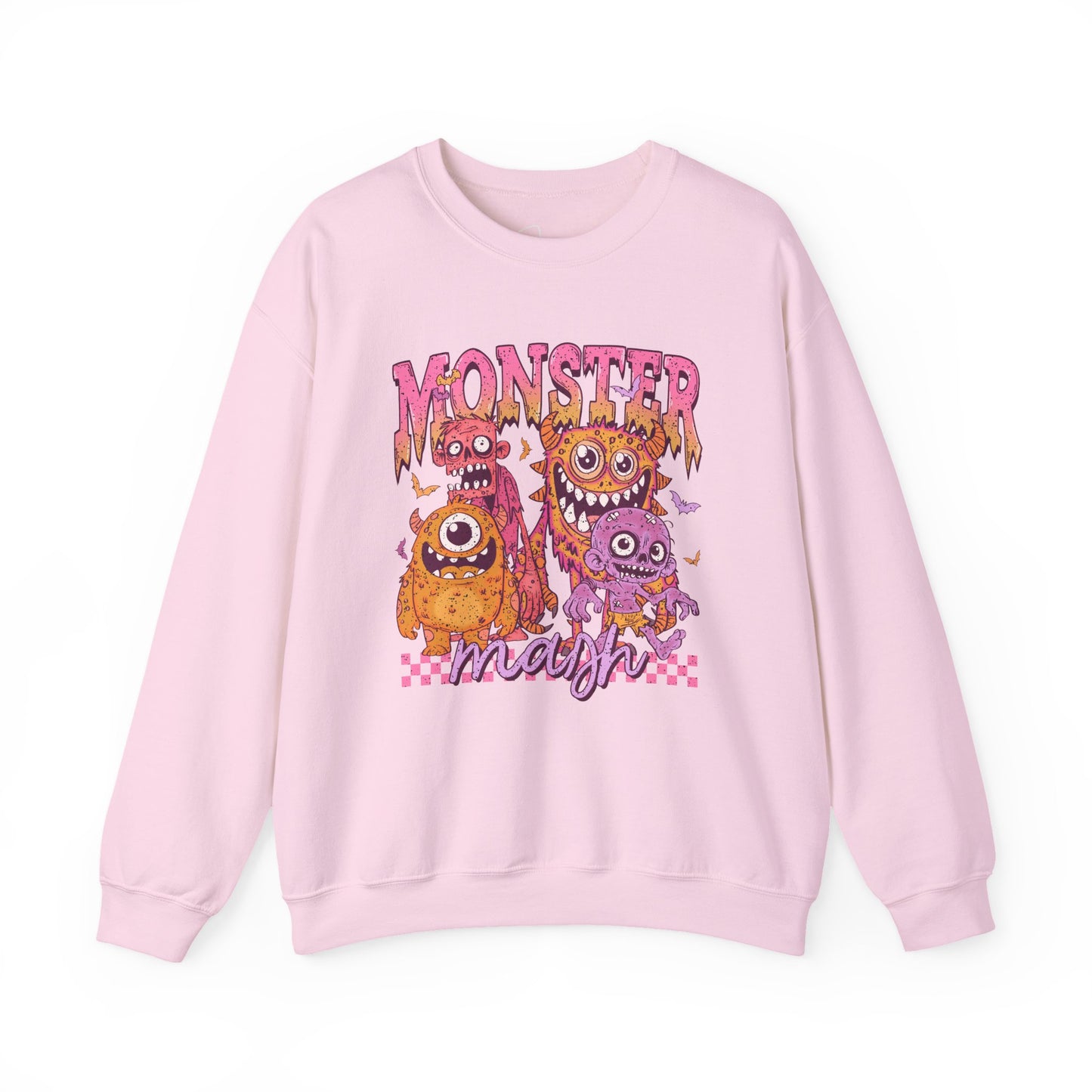 Monster Mash Pink Crewneck