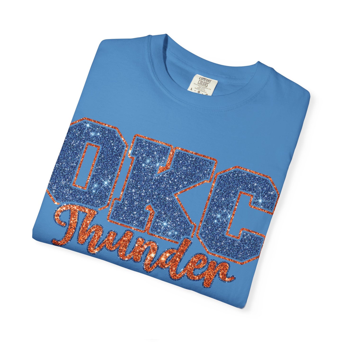 Faux Glitter OKC Tee