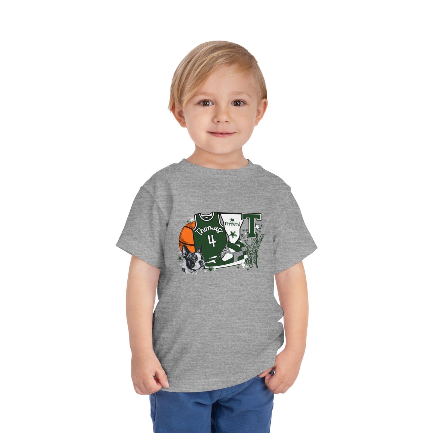 Limited Time Toddler Thomas Terriers Custom Jersey Tee