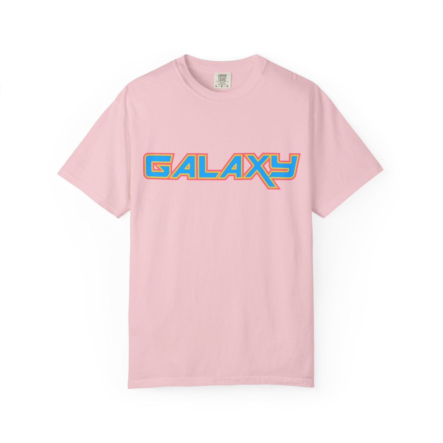 Galaxy Comfort Colors Tee W/ Pink