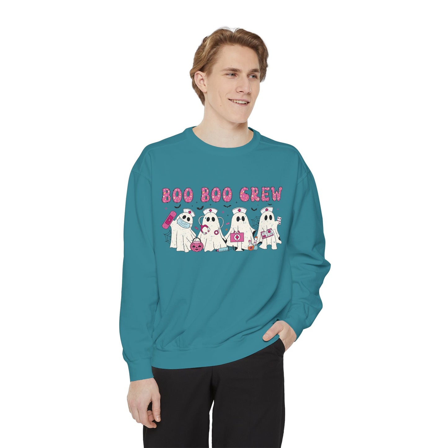 Boo Boo Crew Comfort Colors Sweatshirt