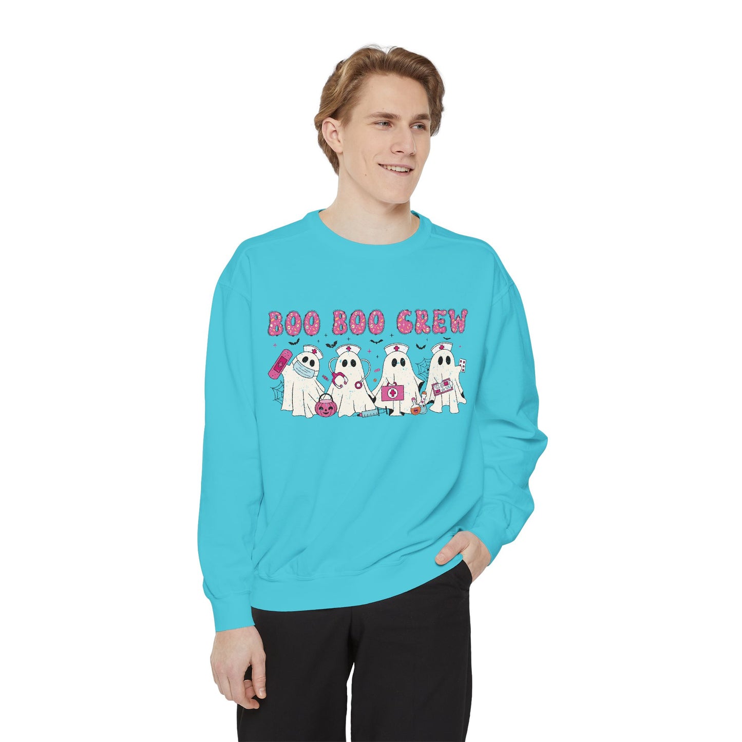 Boo Boo Crew Comfort Colors Sweatshirt
