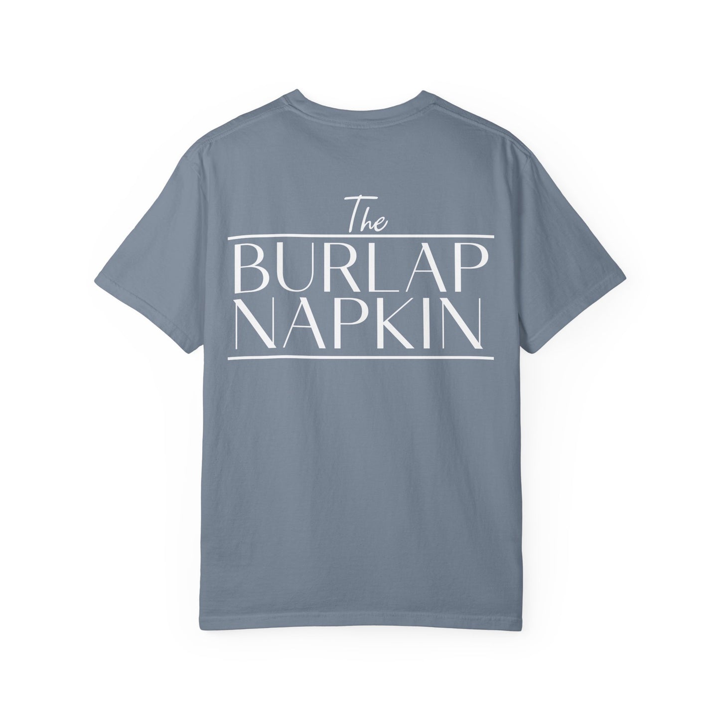 Burlap Napkin Comfort Colors Front/Back