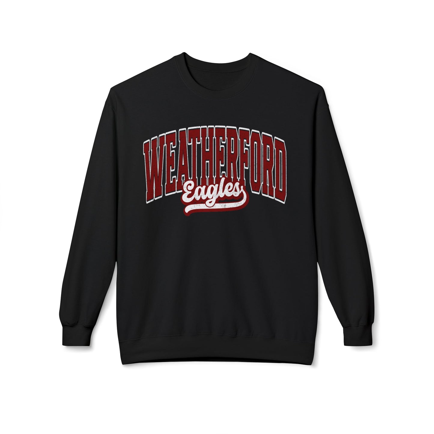 Gildan Midweight Softstyle Fleece Crewneck Sweatshirt Weatherford