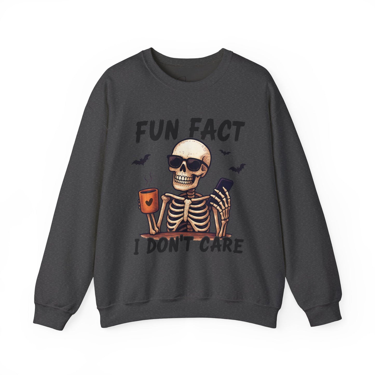 Fun Fact I Don’t Care Crewneck Sweatshirt