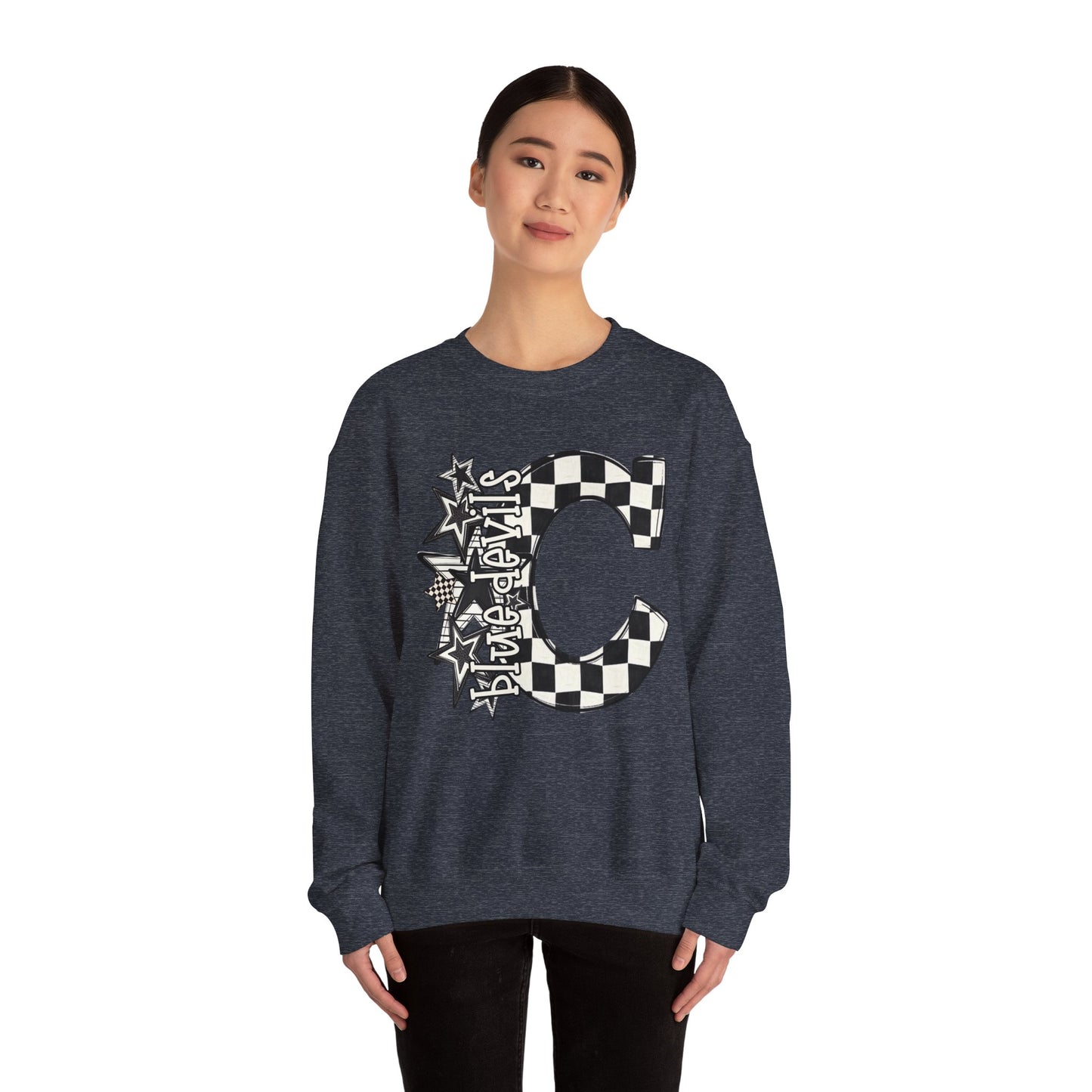 Blue Devils Heavy Blend™ Crewneck Sweatshirt