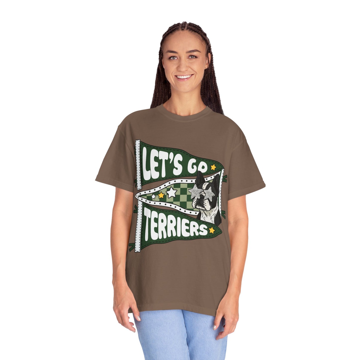 Pennant Flag Terriers Comfort Colors
