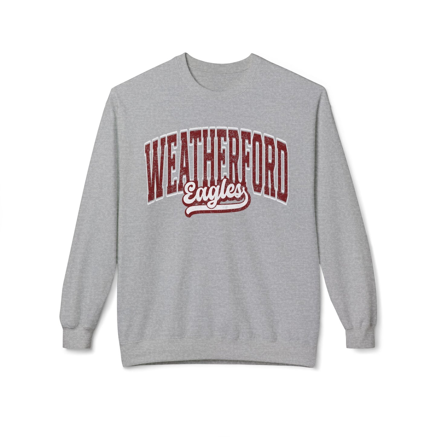 Gildan Midweight Softstyle Fleece Crewneck Sweatshirt Weatherford