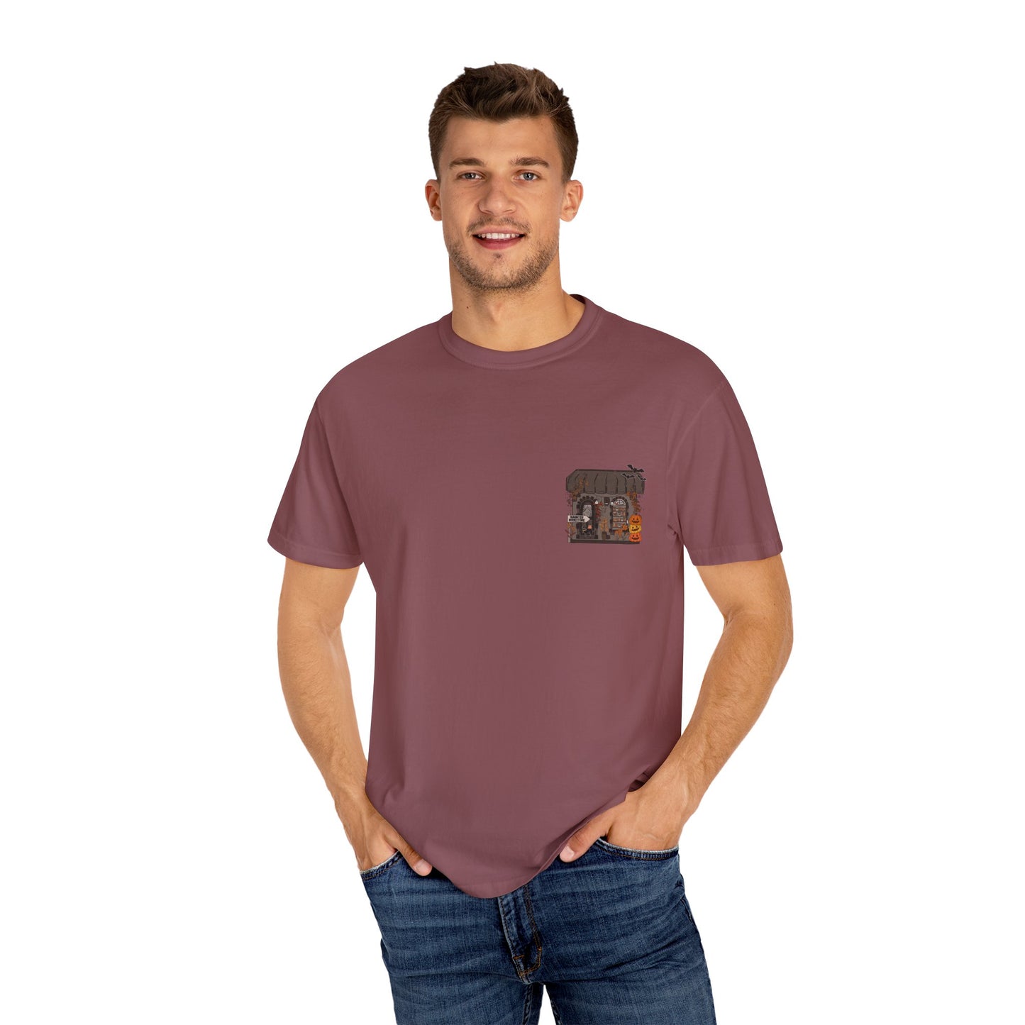 Take Me to a Haunted Bookstore Tee
