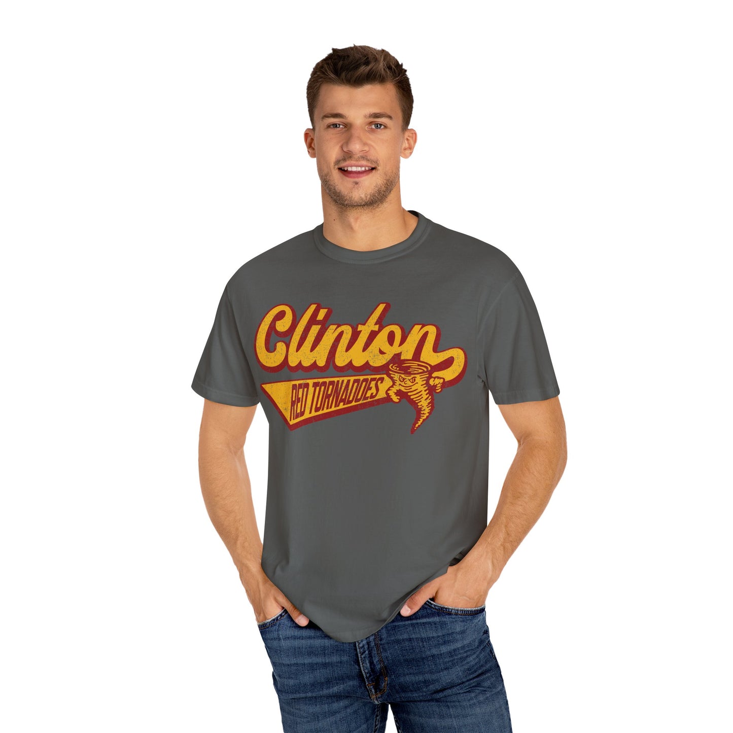 Retro Clinton Tee w/ mascot