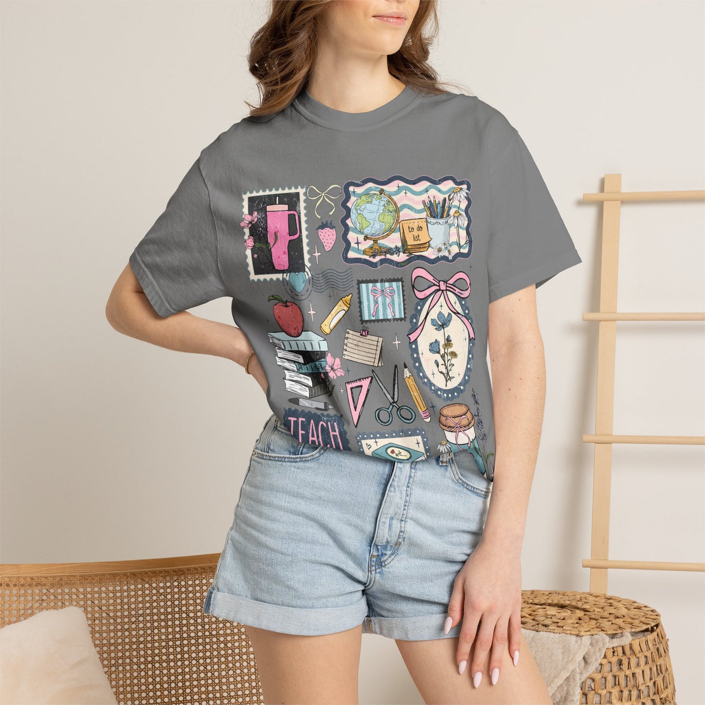 Teach Collage Comfort Colors