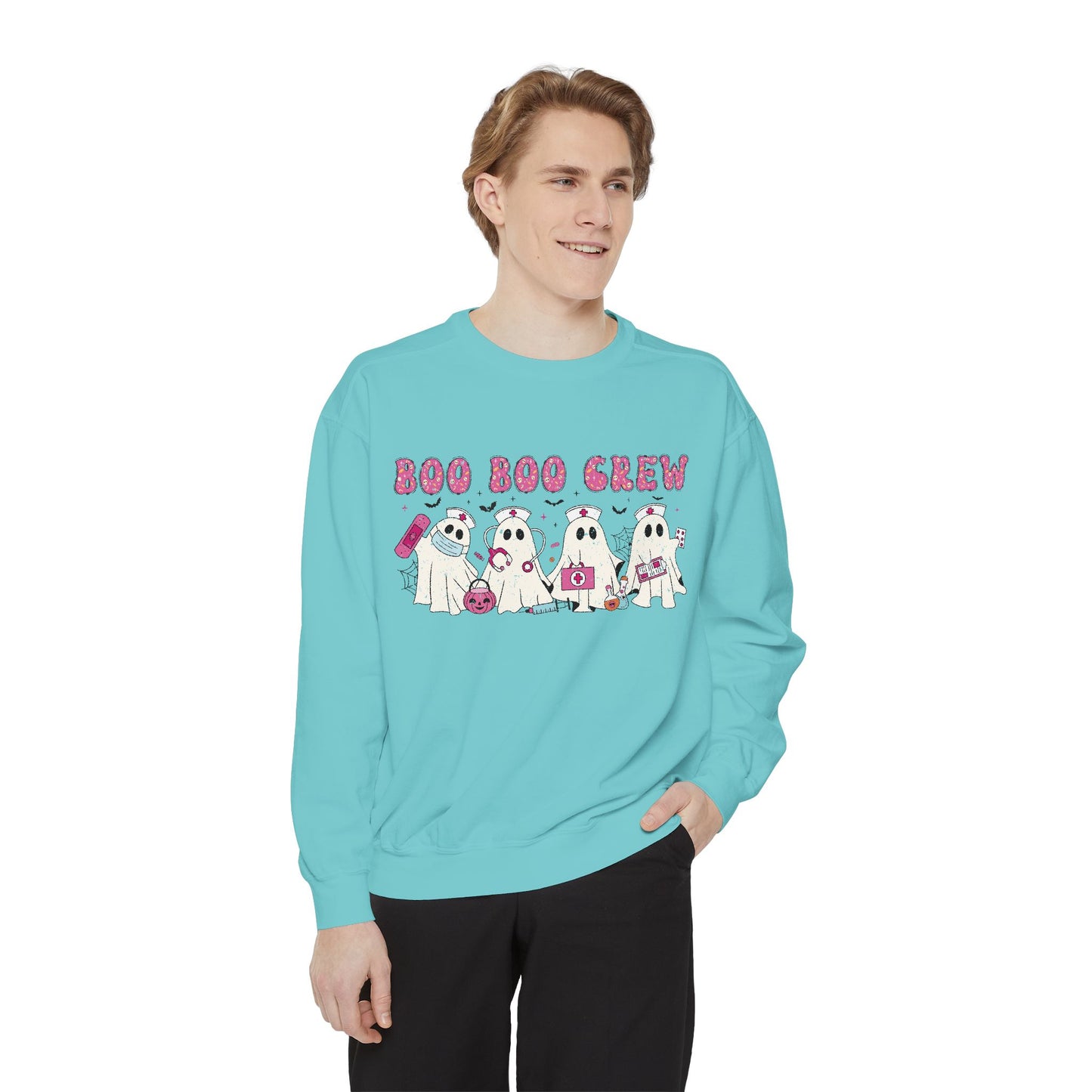 Boo Boo Crew Comfort Colors Sweatshirt
