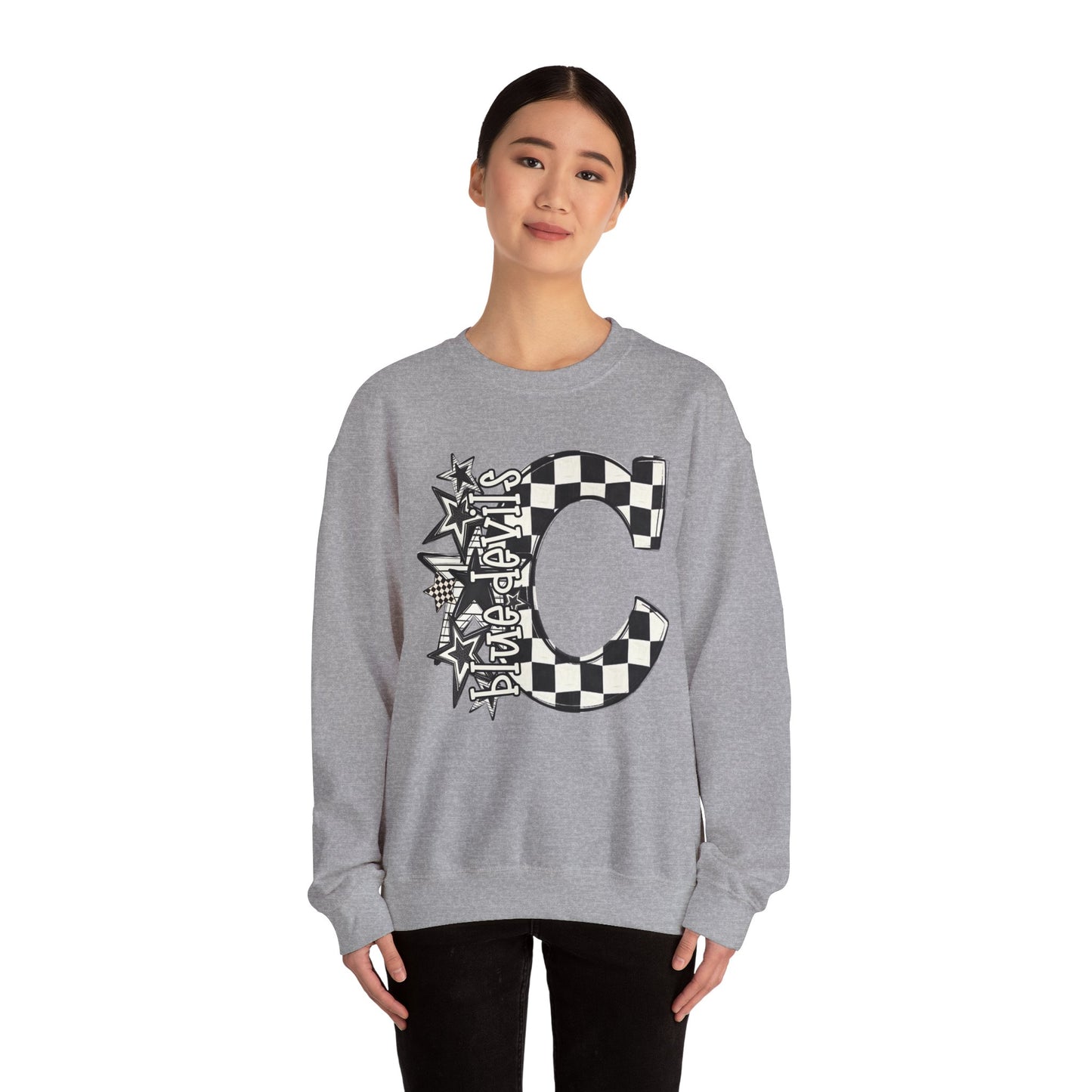 Blue Devils Heavy Blend™ Crewneck Sweatshirt