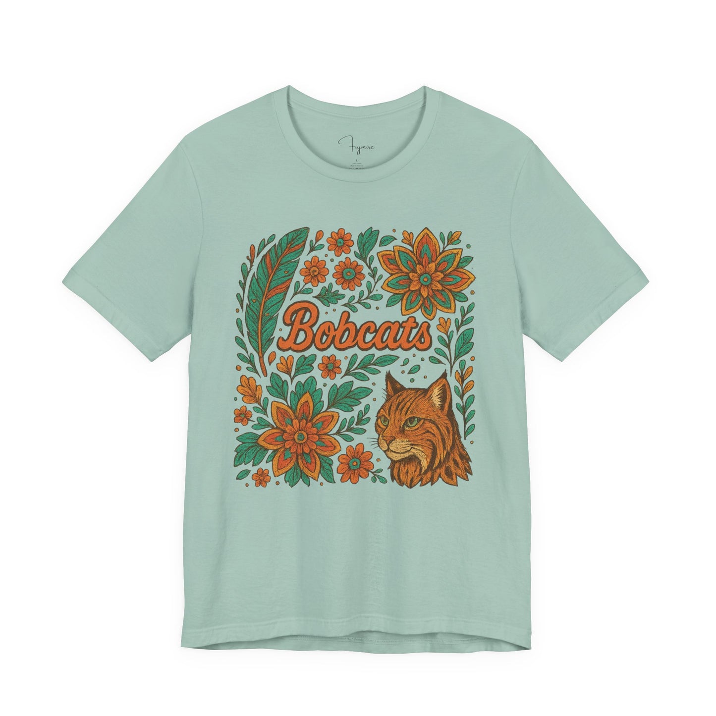 Boho Bobcats Bella Canvas