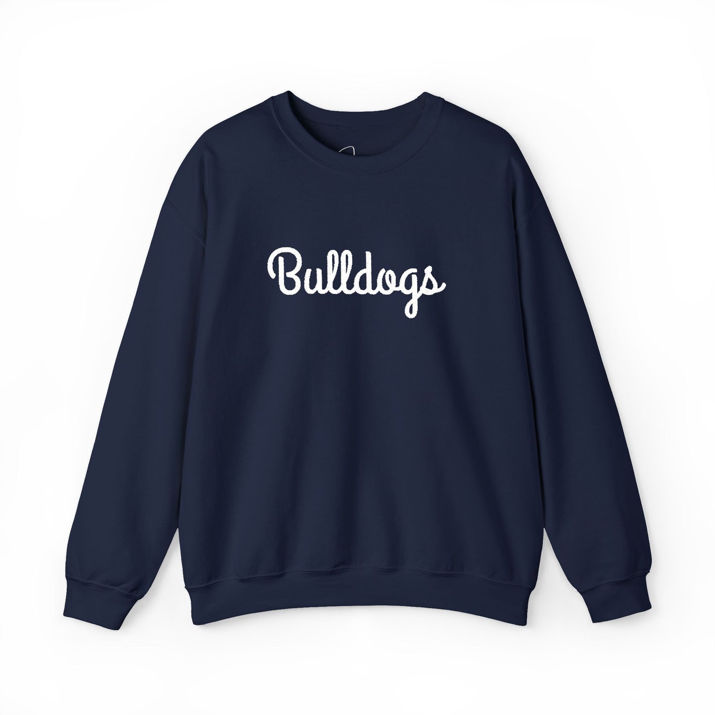 Bulldogs Embroidery Unisex Heavy Blend™ Crewneck Sweatshirt