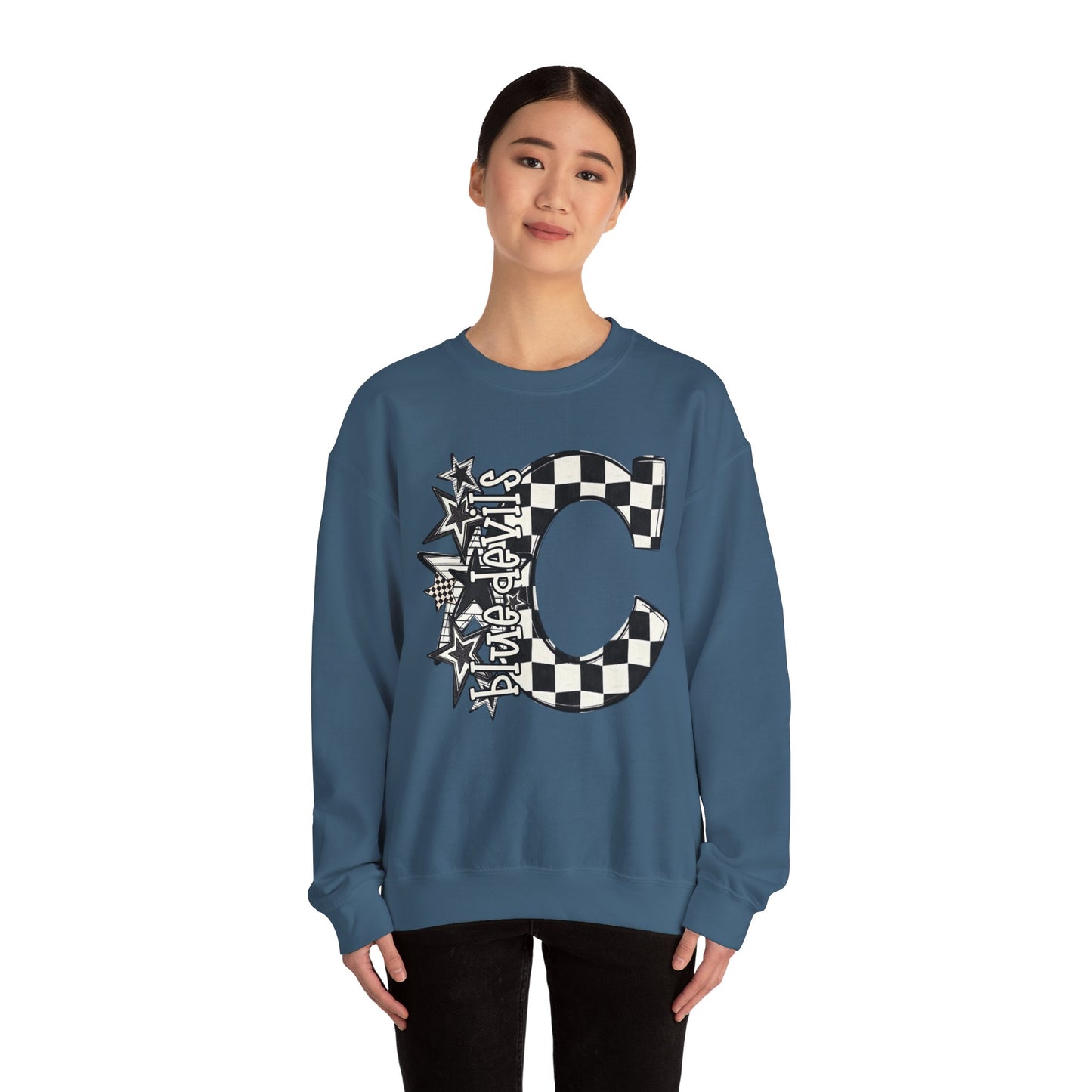 Blue Devils Heavy Blend™ Crewneck Sweatshirt