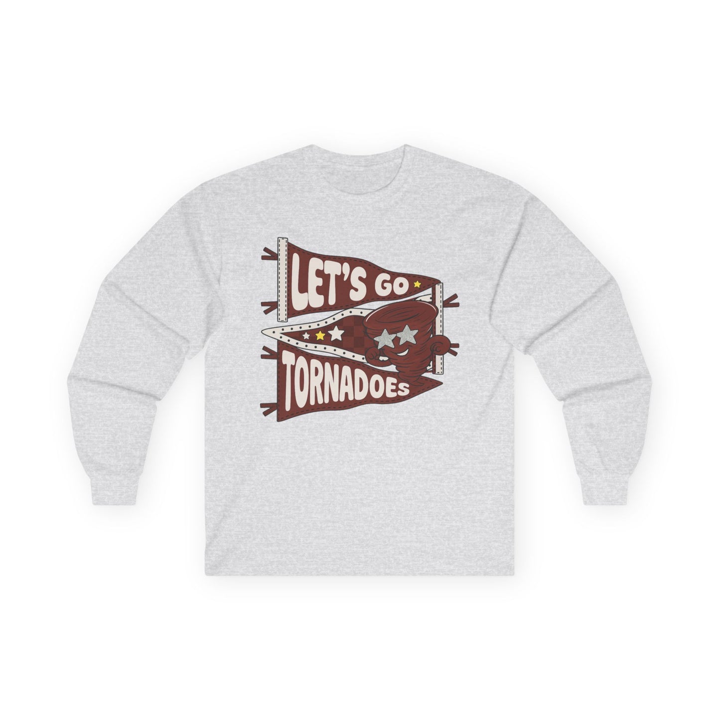 Lets Go Tornadoes Long Sleeve Pennant