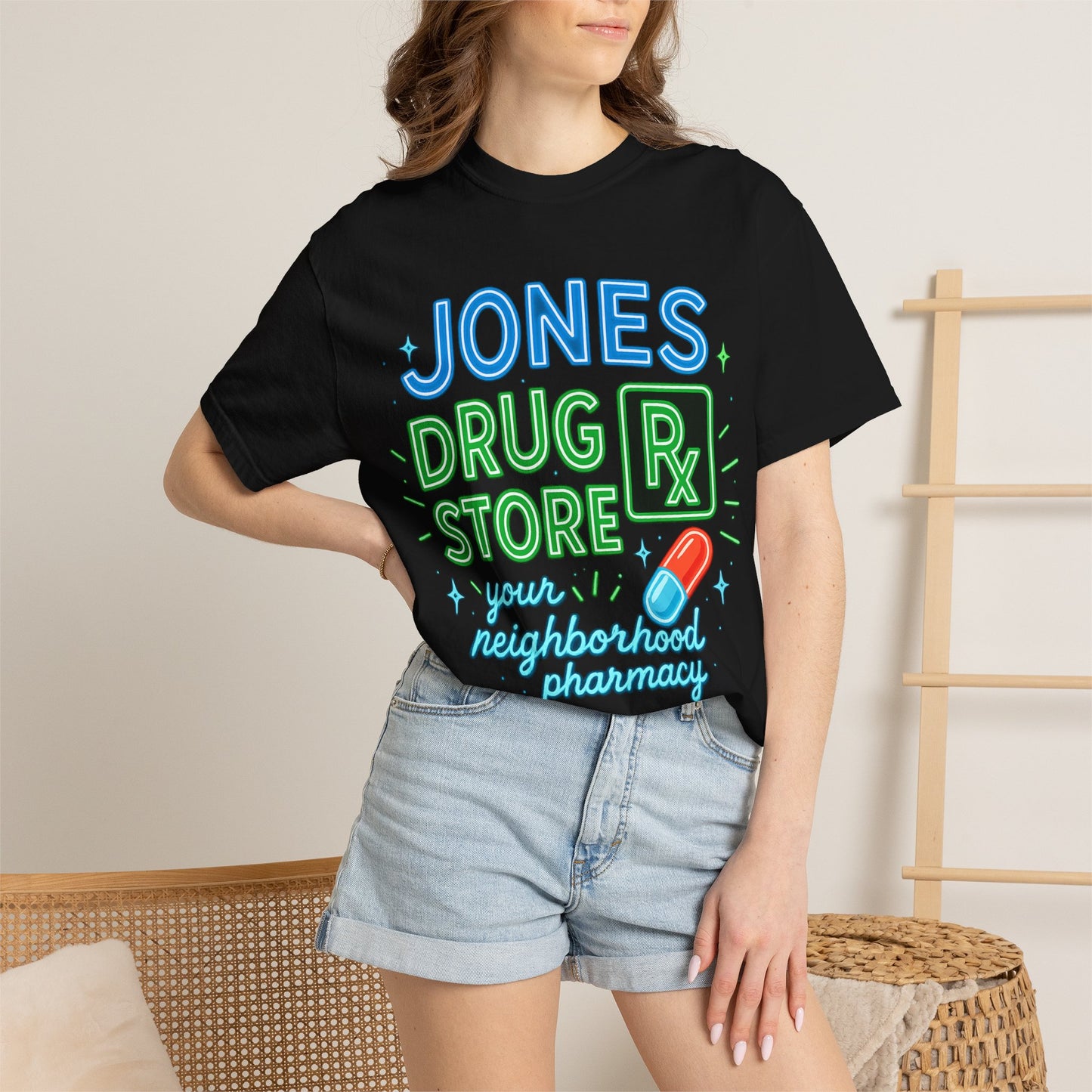 Jones Drug Store Neon Comfort Colors