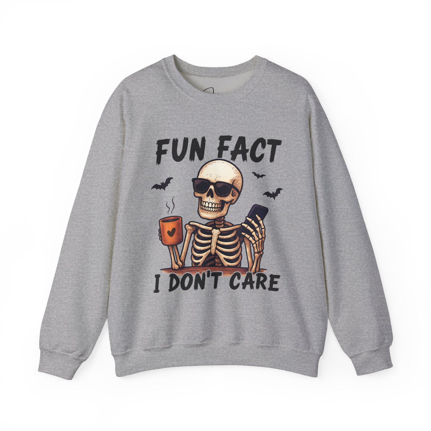 Fun Fact I Don’t Care Crewneck Sweatshirt
