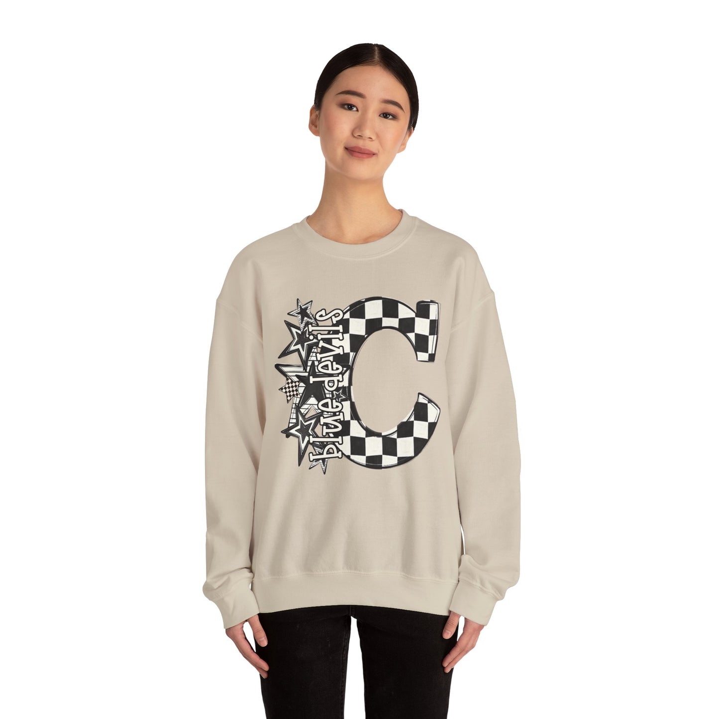 Blue Devils Heavy Blend™ Crewneck Sweatshirt