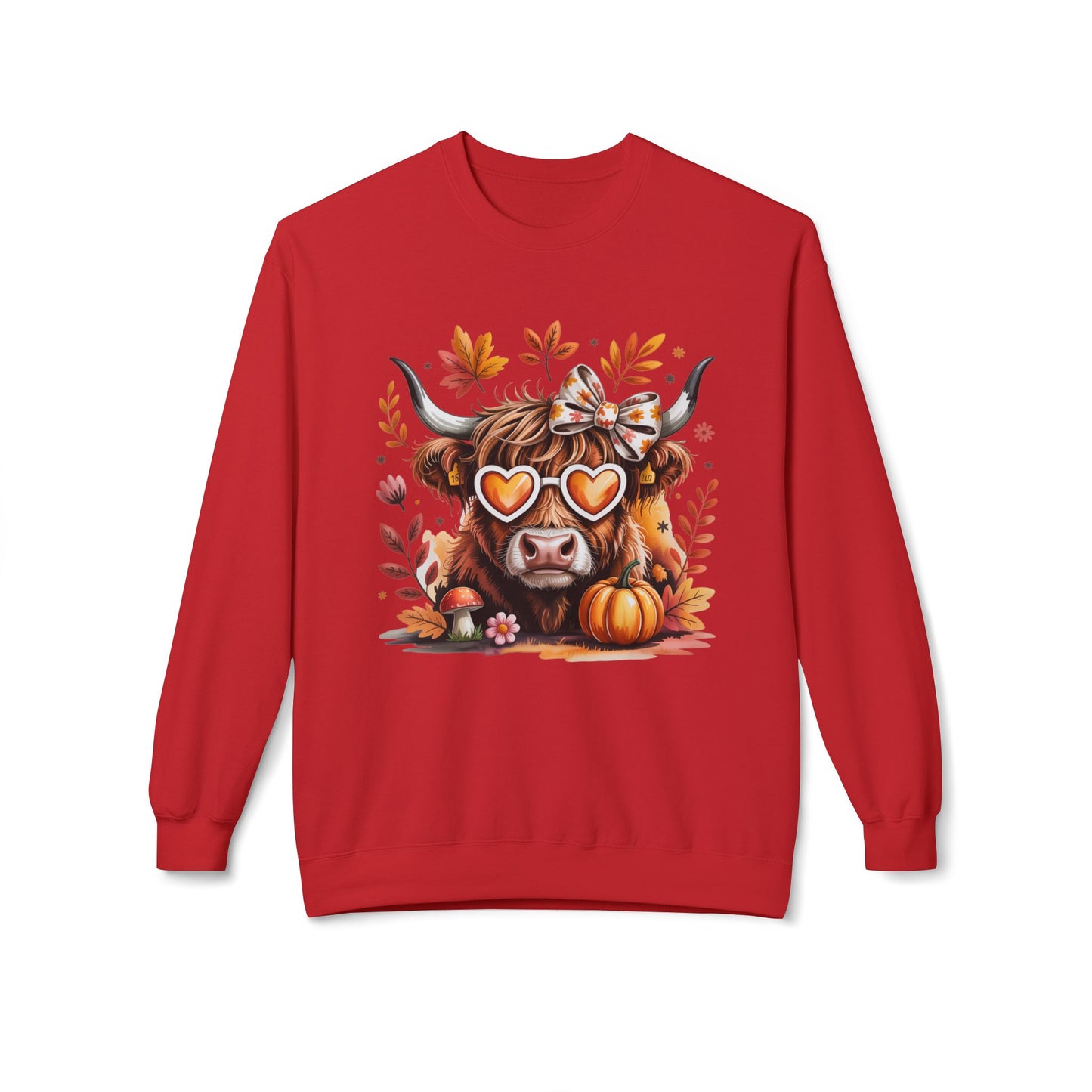Fall highland cow Sweatshirt