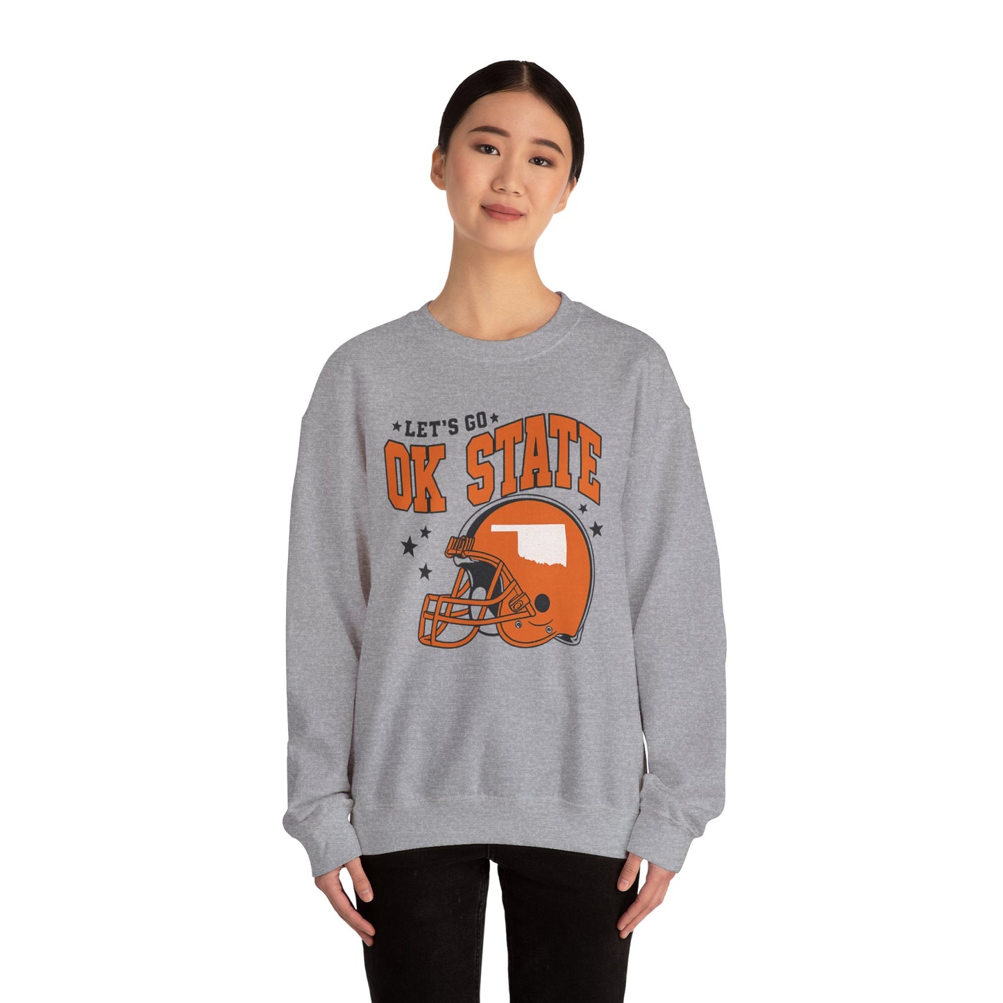 Lets Go OK STATE Crewneck