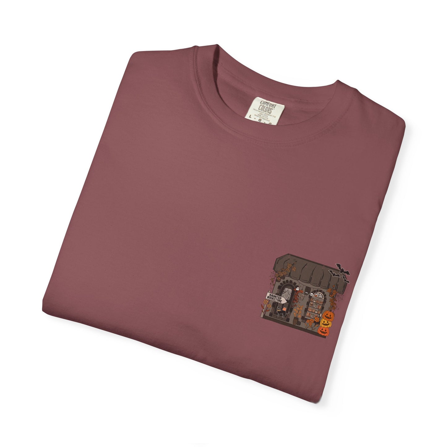 Take Me to a Haunted Bookstore Tee