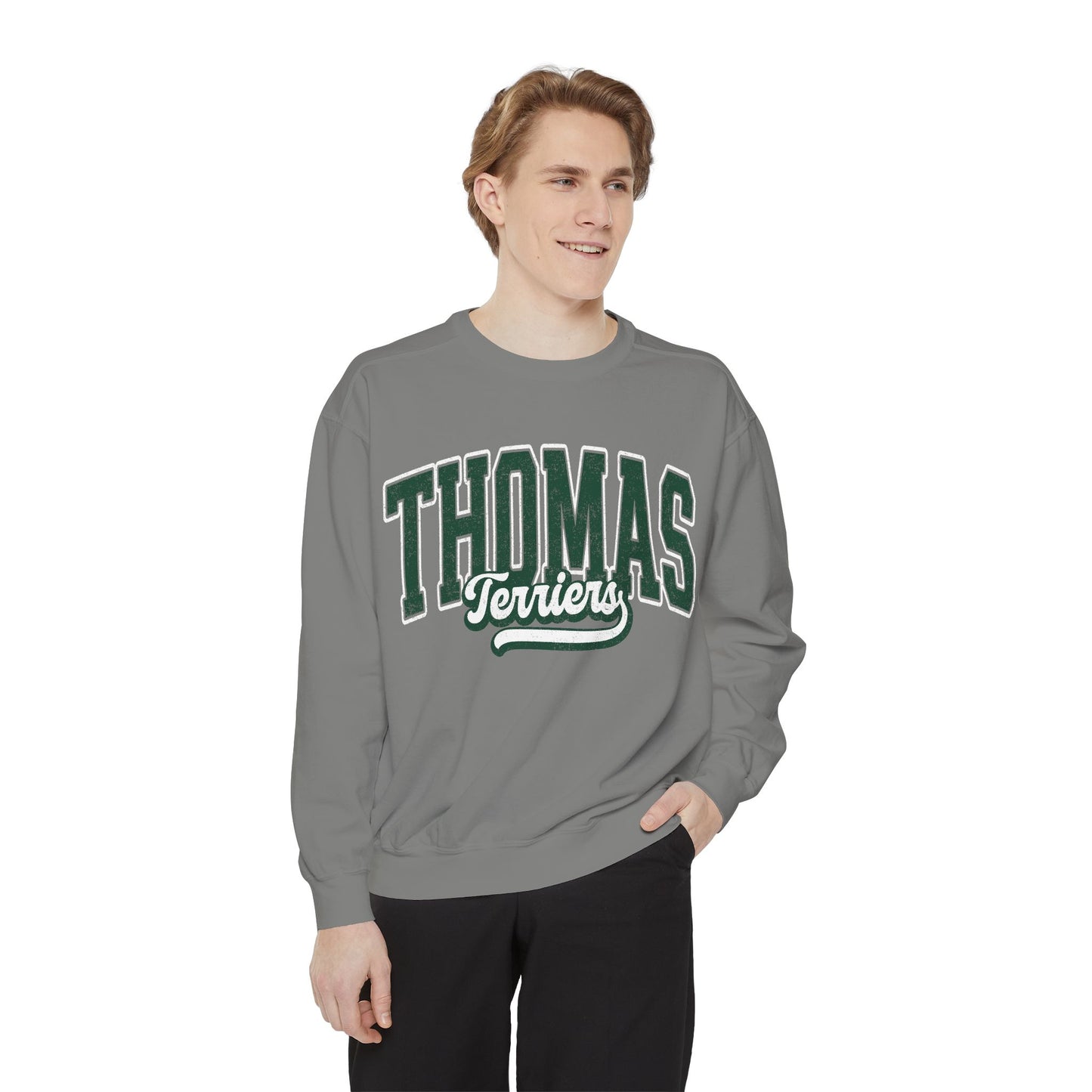 Retro heavy weight comfort colors sweatshirt Thomas