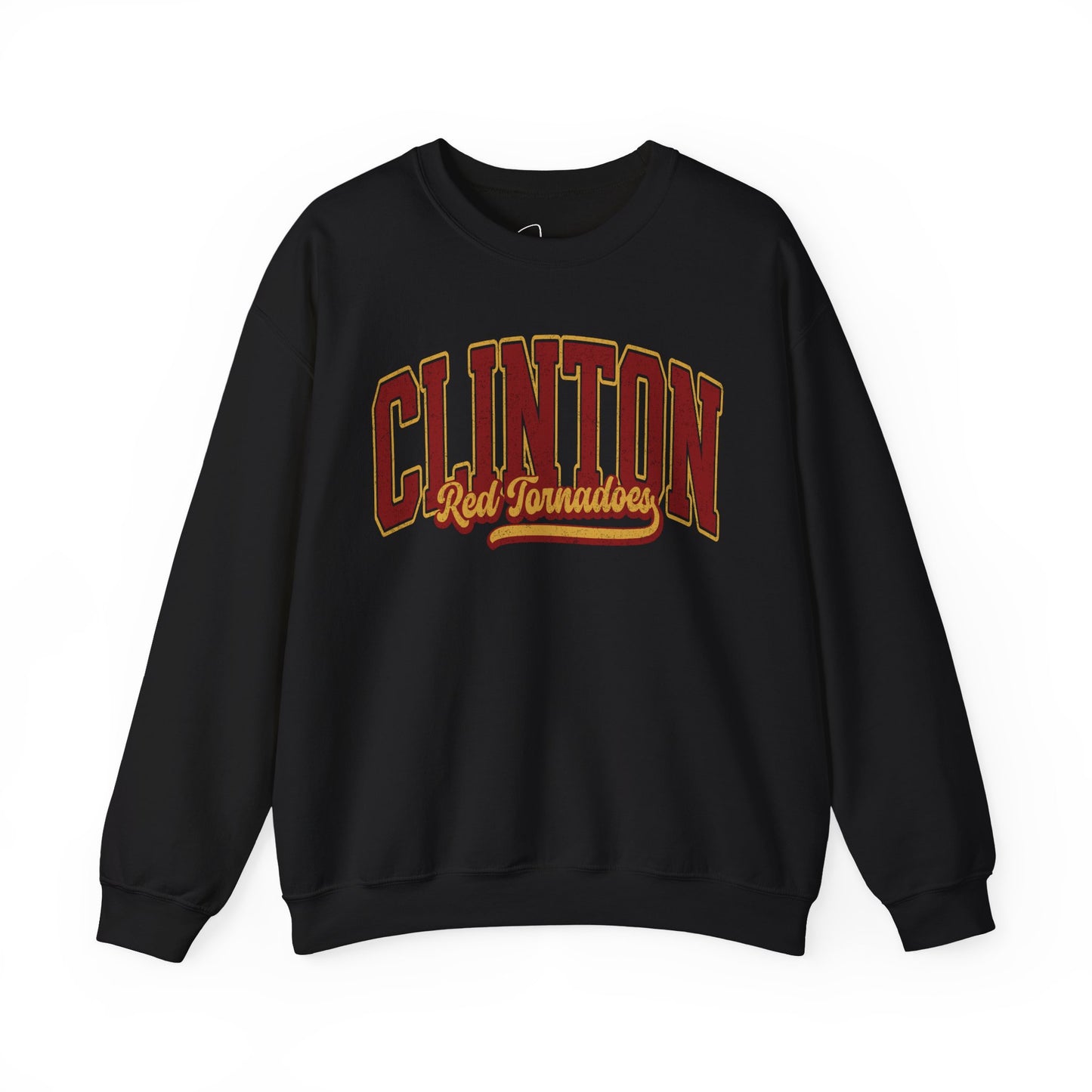 Retro Heavy Blend Crew Neck Sweatshirt Clinton Red Tornadoes