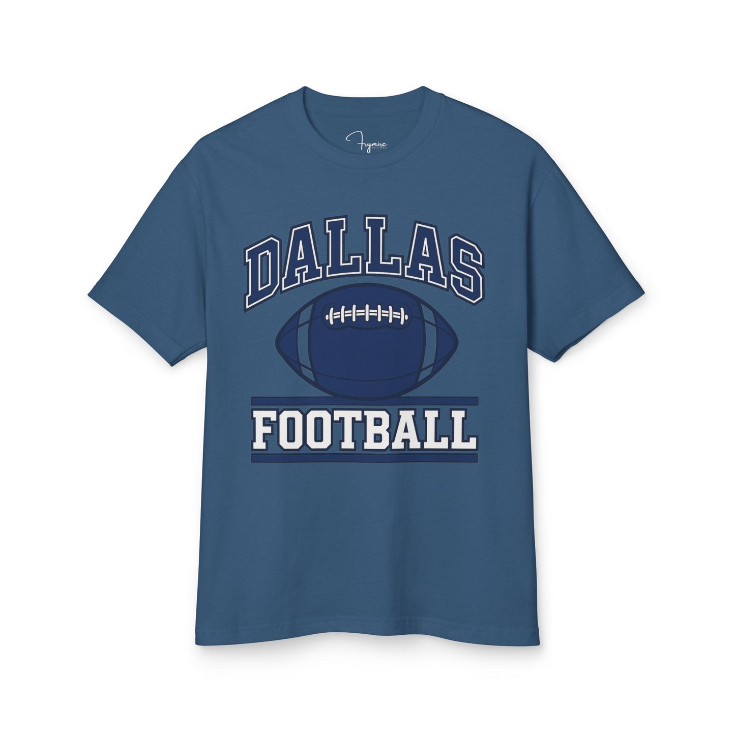 Vintaged Faded Navy Dallas Football Tee