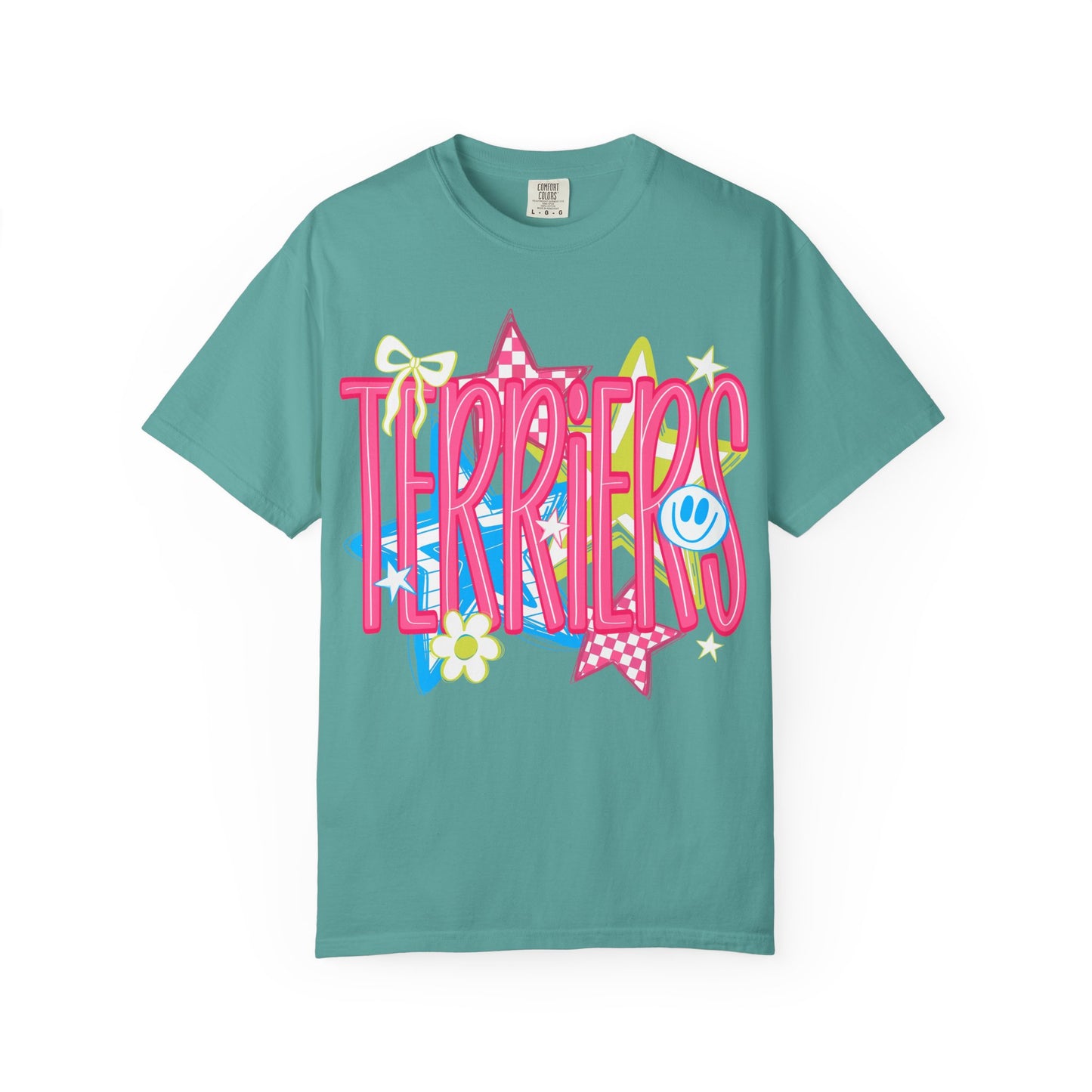 Neon Terriers Comfort Colors Tee