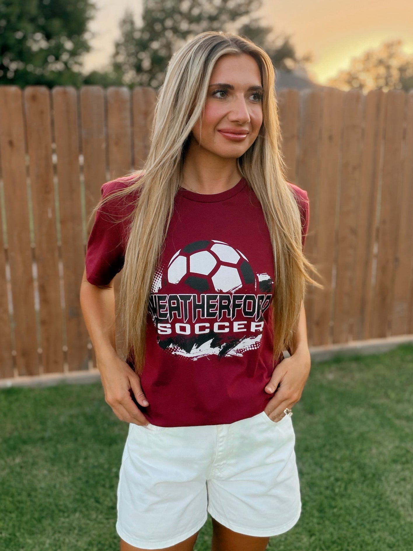 Weatherford soccer tee shirt